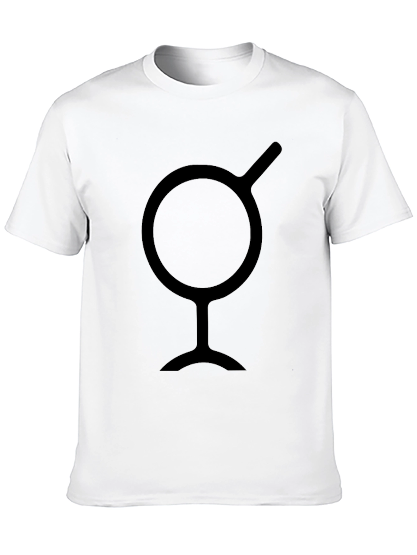 Abstract Symbol Black T-Shirt