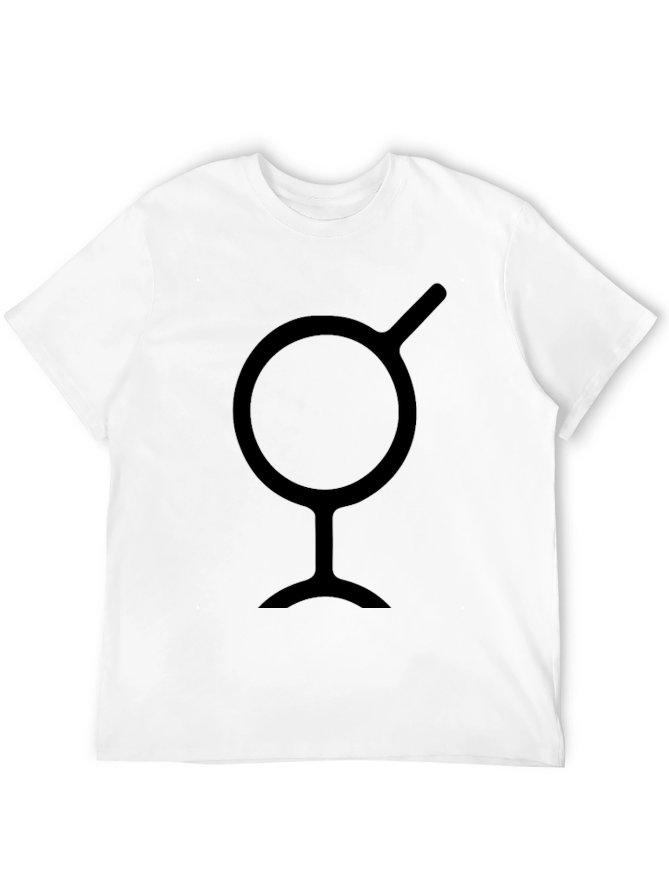 Abstract Symbol Black T-Shirt