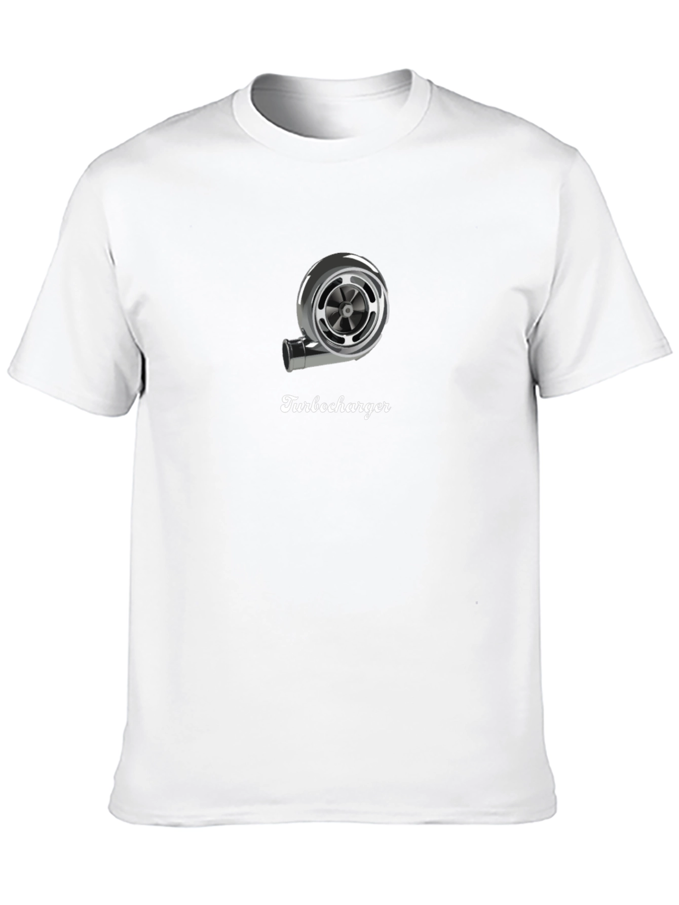 Turbocharger Graphic Black T-Shirt