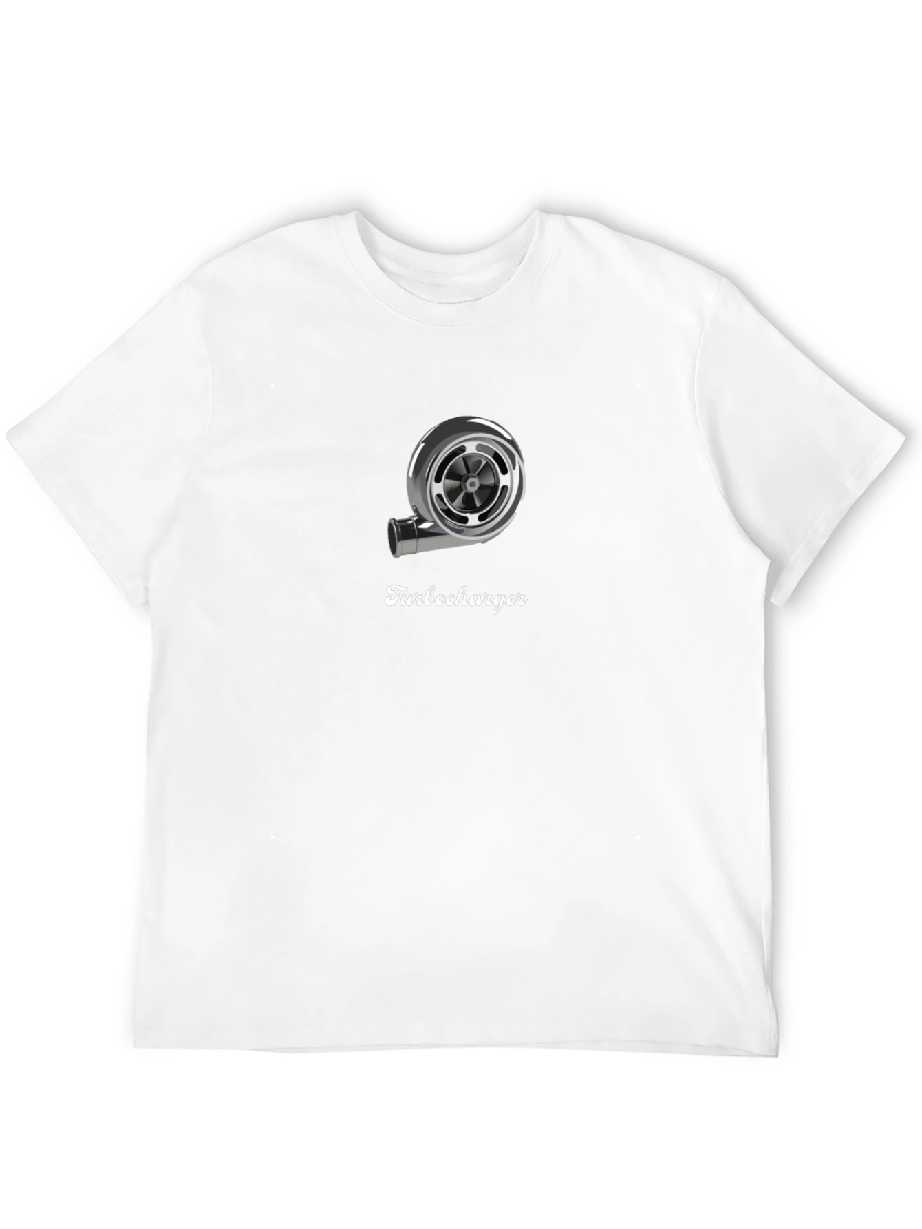 Turbocharger Graphic Black T-Shirt