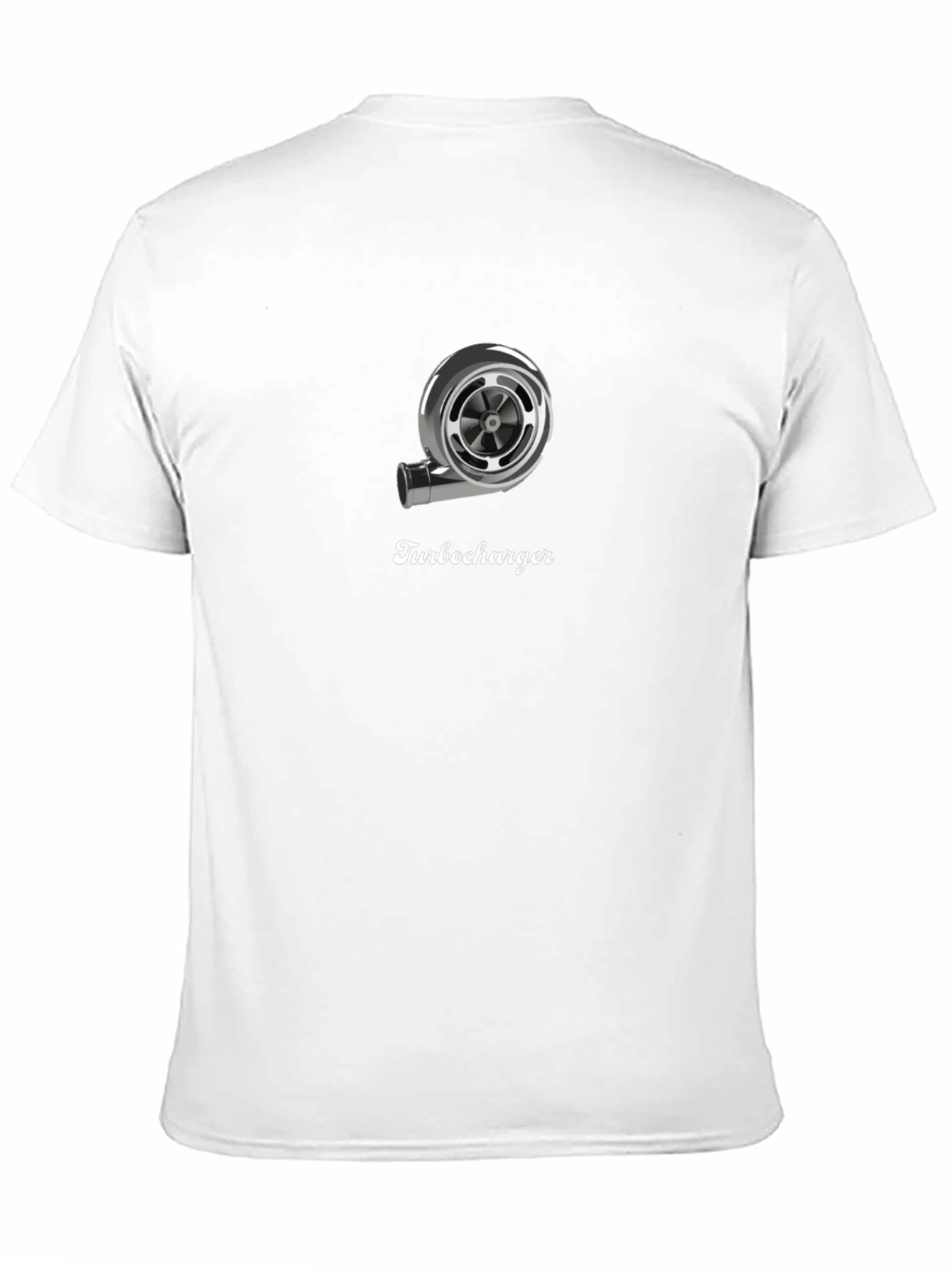 Turbocharger Graphic Black T-Shirt