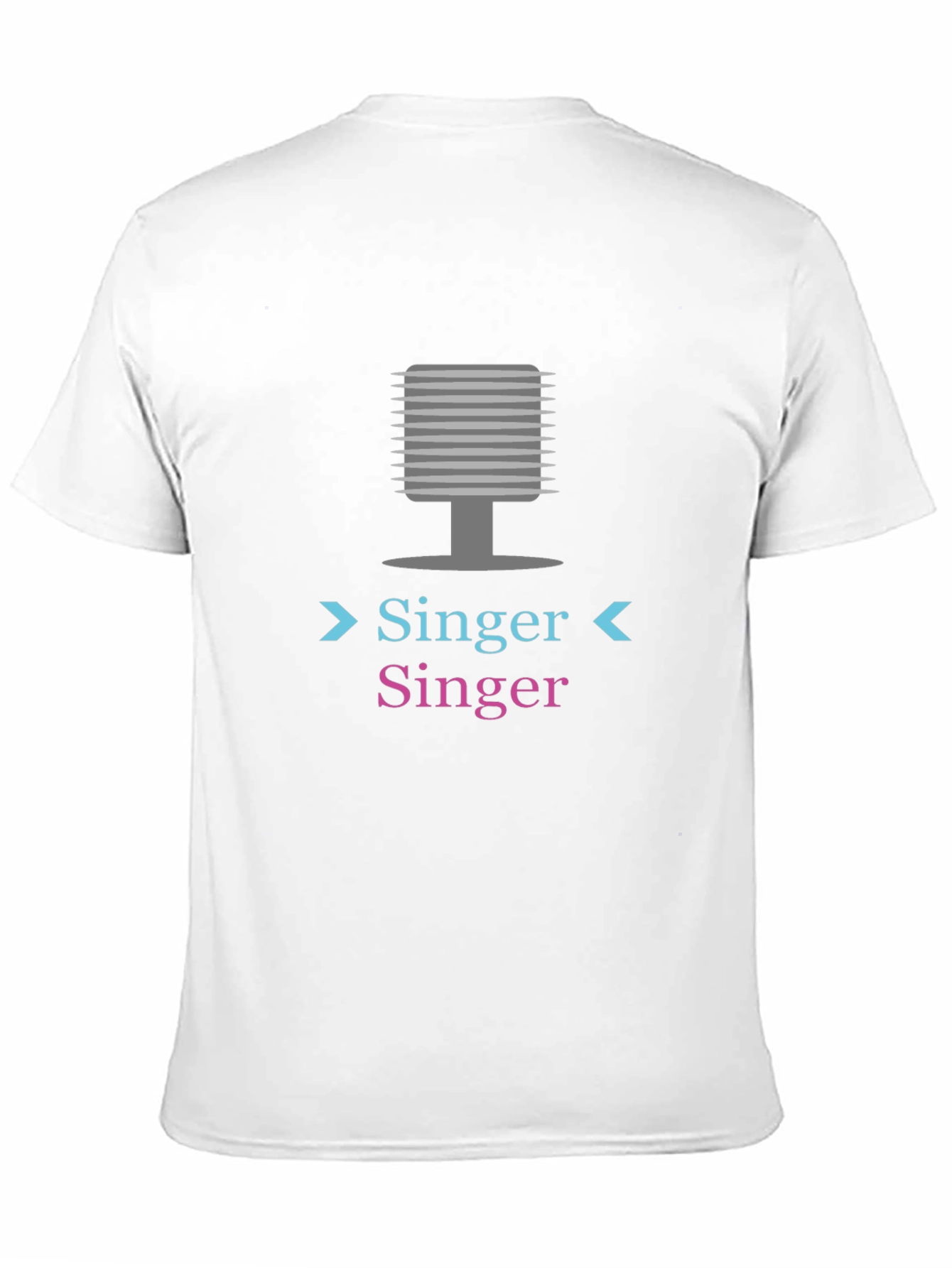 Singer Graphic T-Shirt - Musical Expression