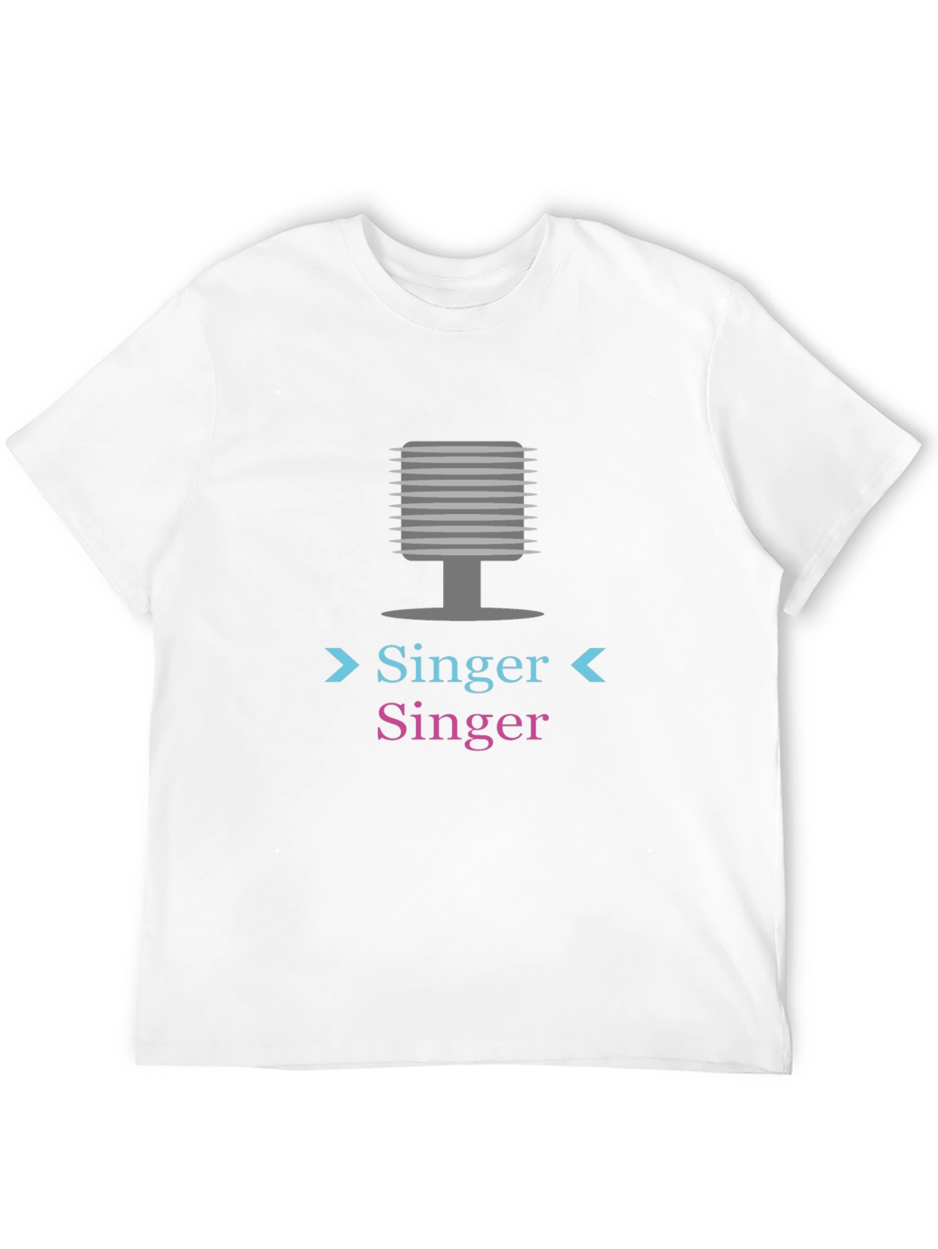 Singer Graphic T-Shirt - Musical Expression