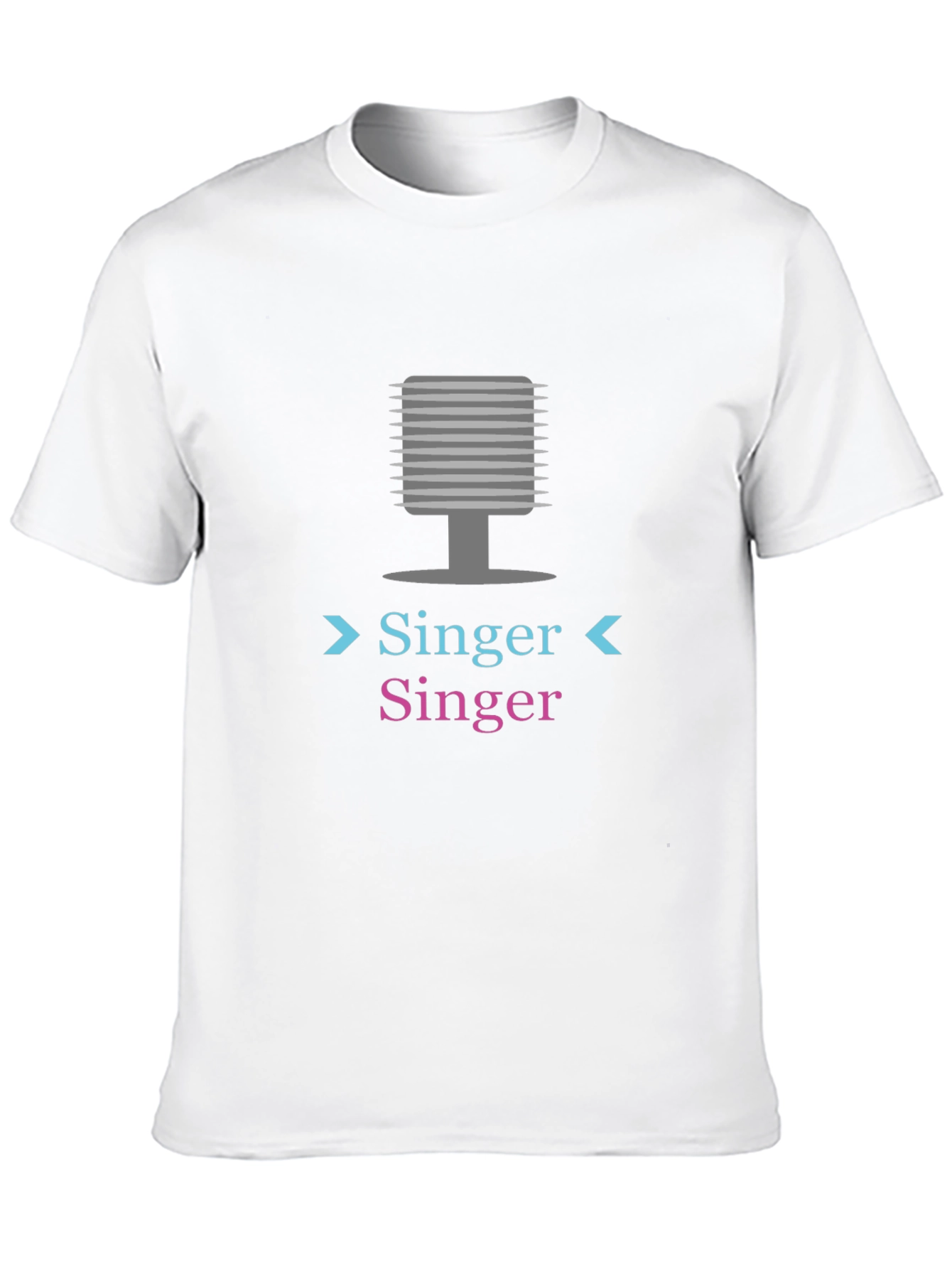 Singer Graphic T-Shirt - Musical Expression