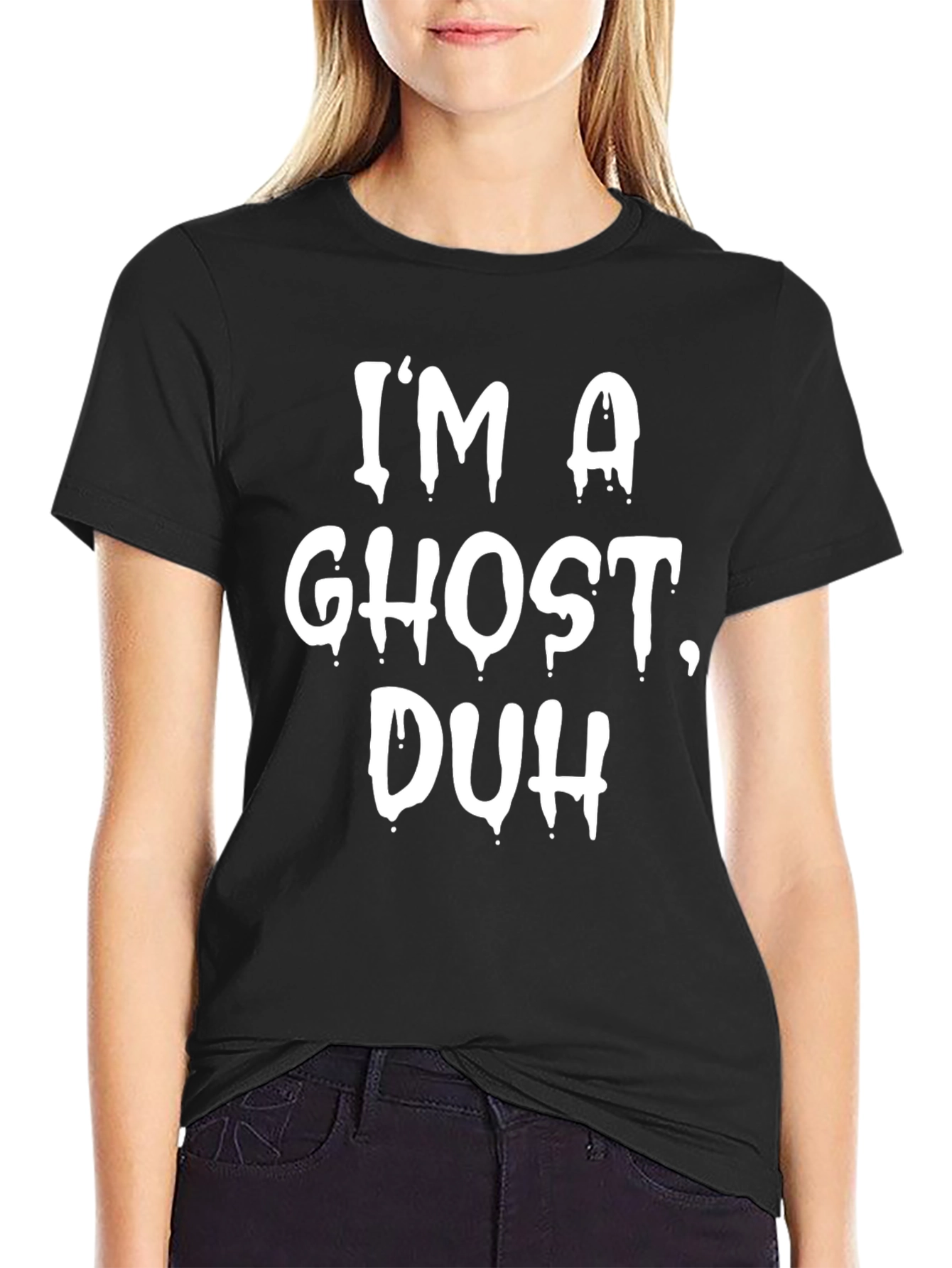 Im A Ghost Duh T-Shirt - Halloween Tee