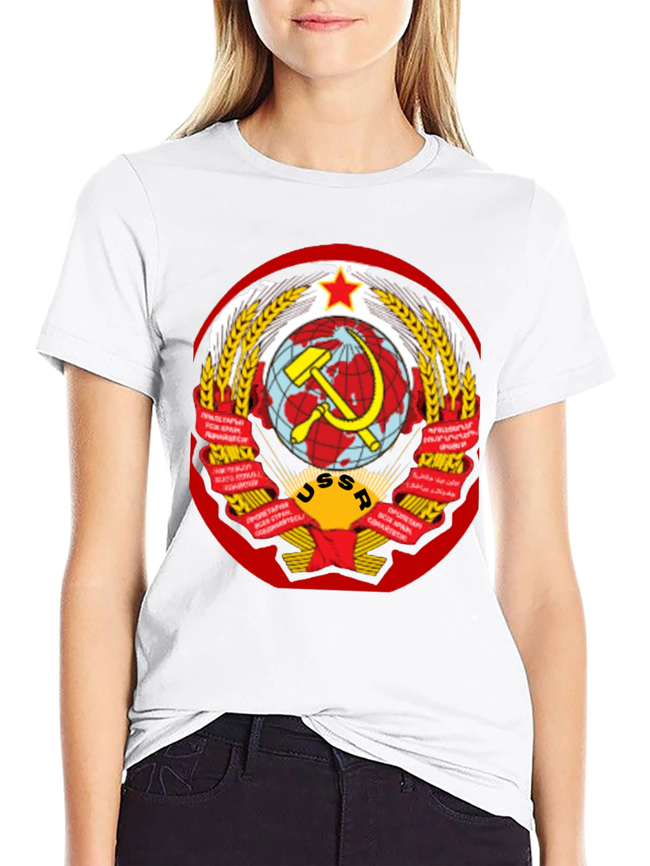USSR Emblem Graphic T-Shirt
