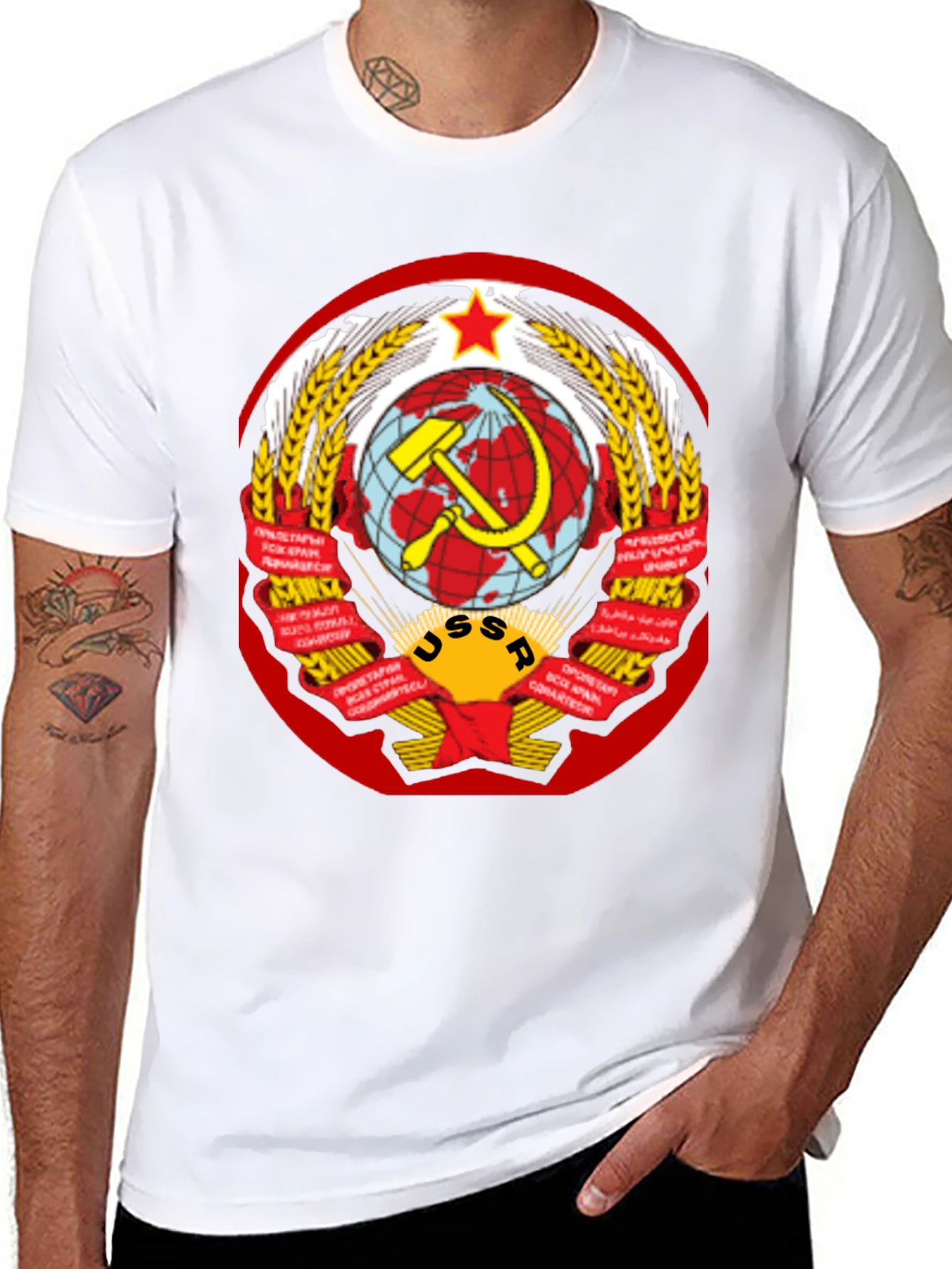 USSR Emblem Graphic T-Shirt