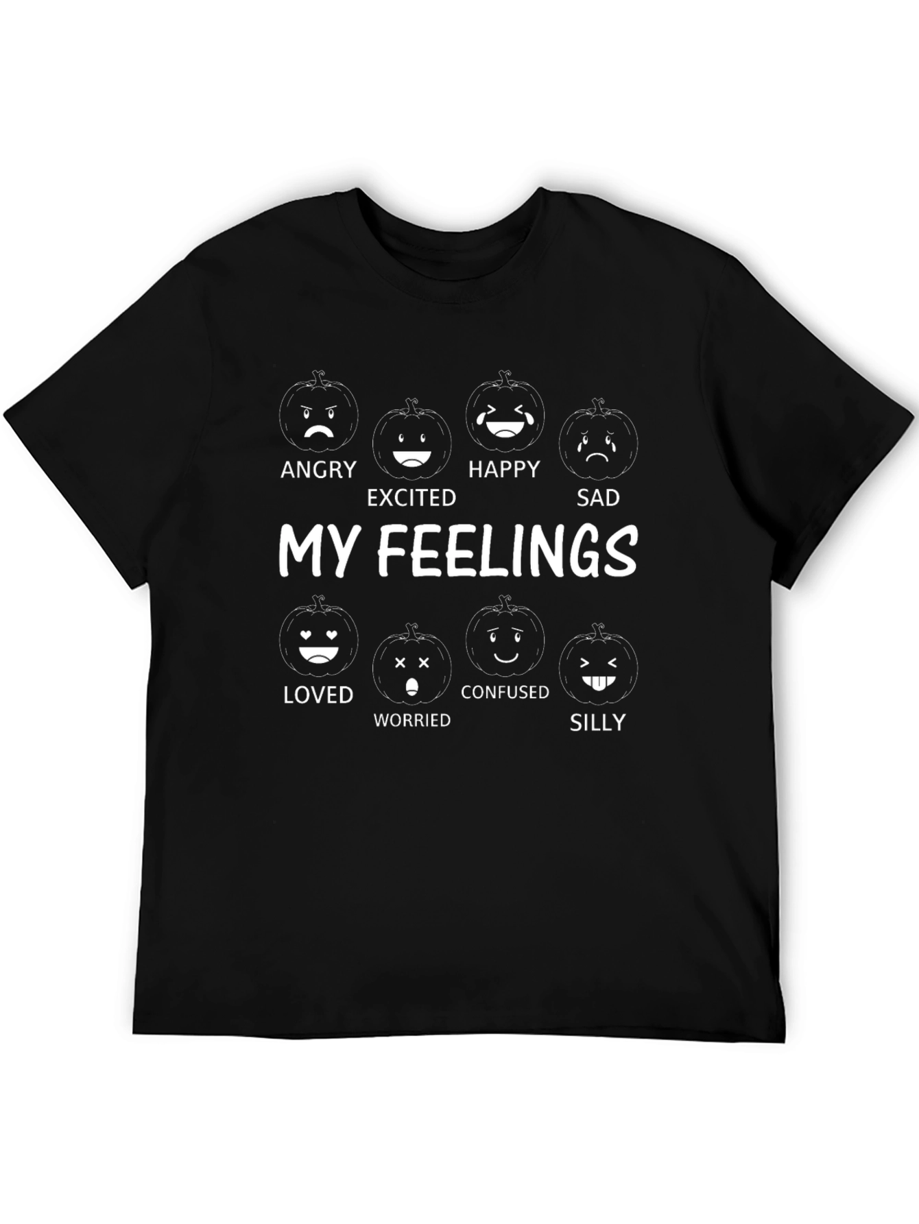 Emotional Pumpkin T-Shirt - My Feelings