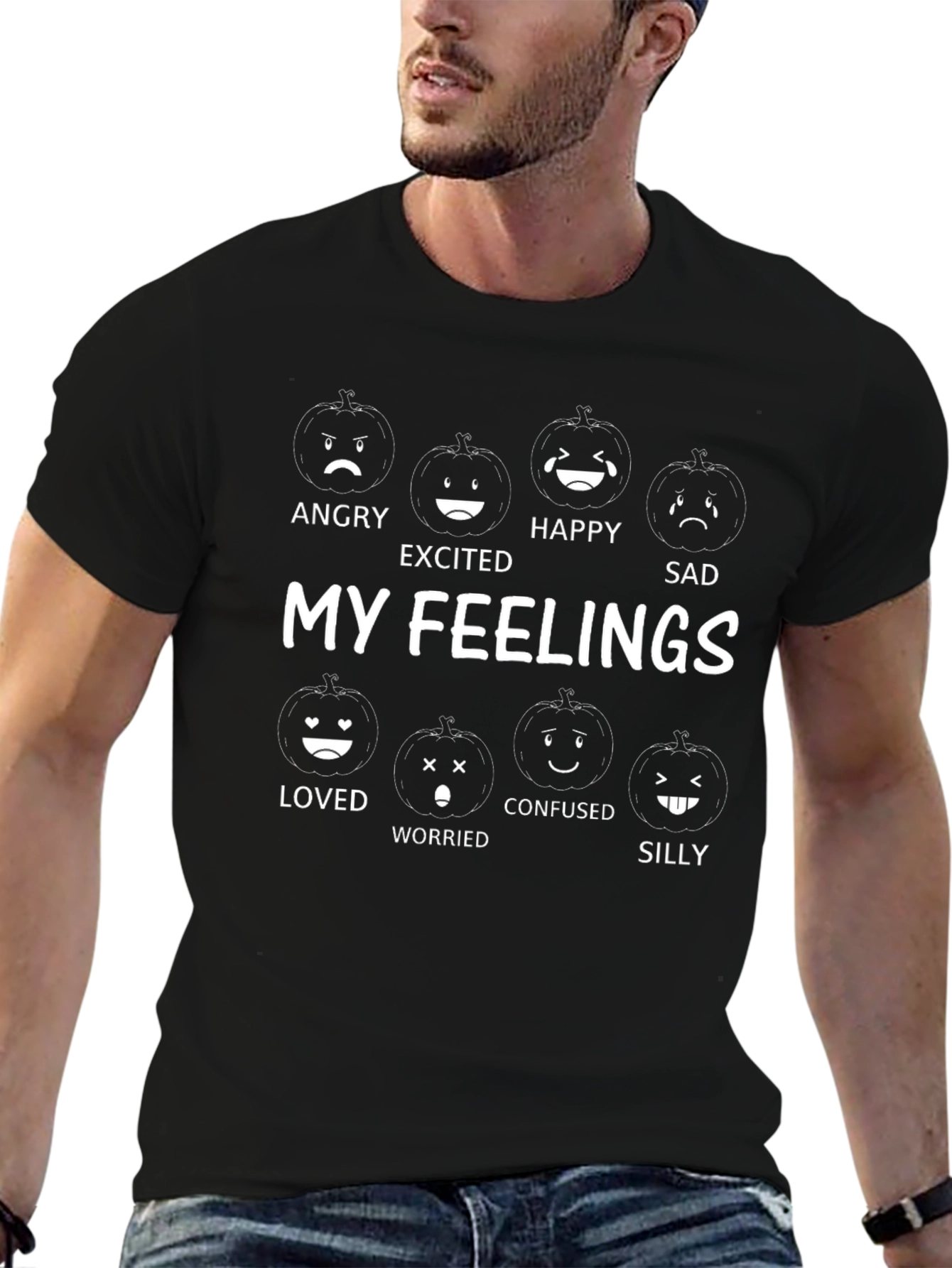 Emotional Pumpkin T-Shirt - My Feelings