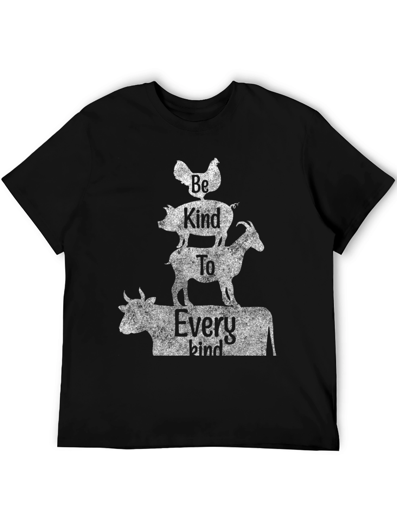 Be Kind T-Shirt: Animal Stack Tee