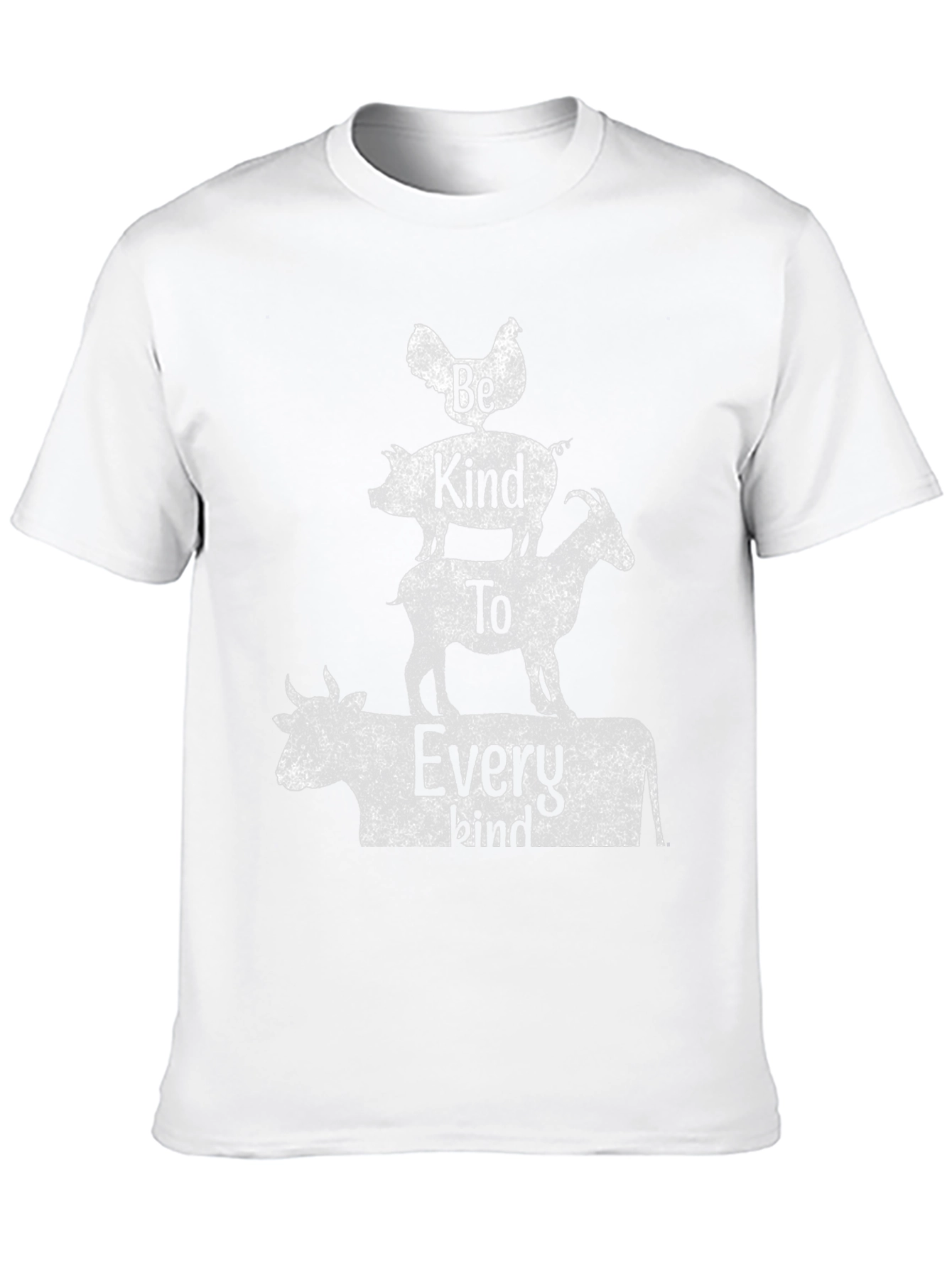 Be Kind T-Shirt: Animal Stack Tee