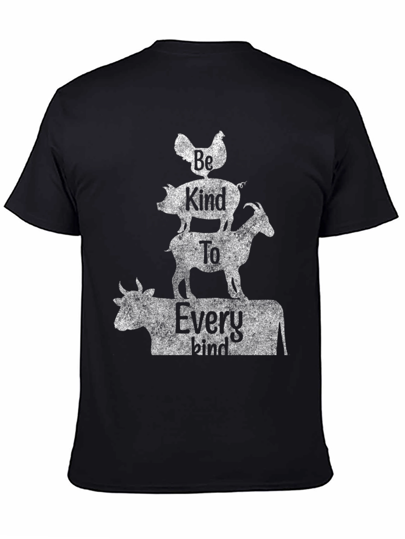 Be Kind T-Shirt: Animal Stack Tee