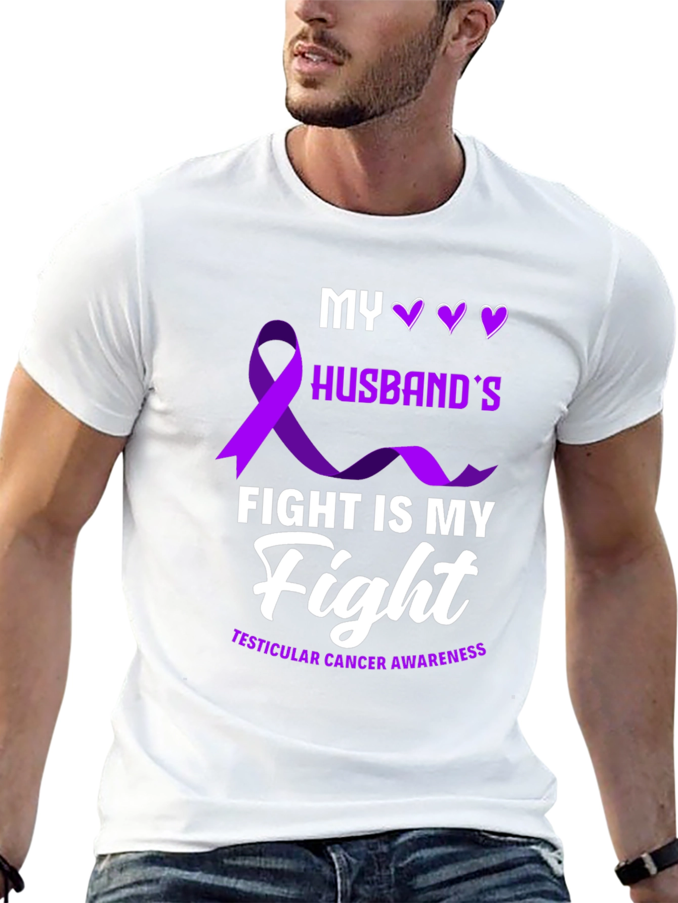 Husbands Fight is My Fight T-Shirt