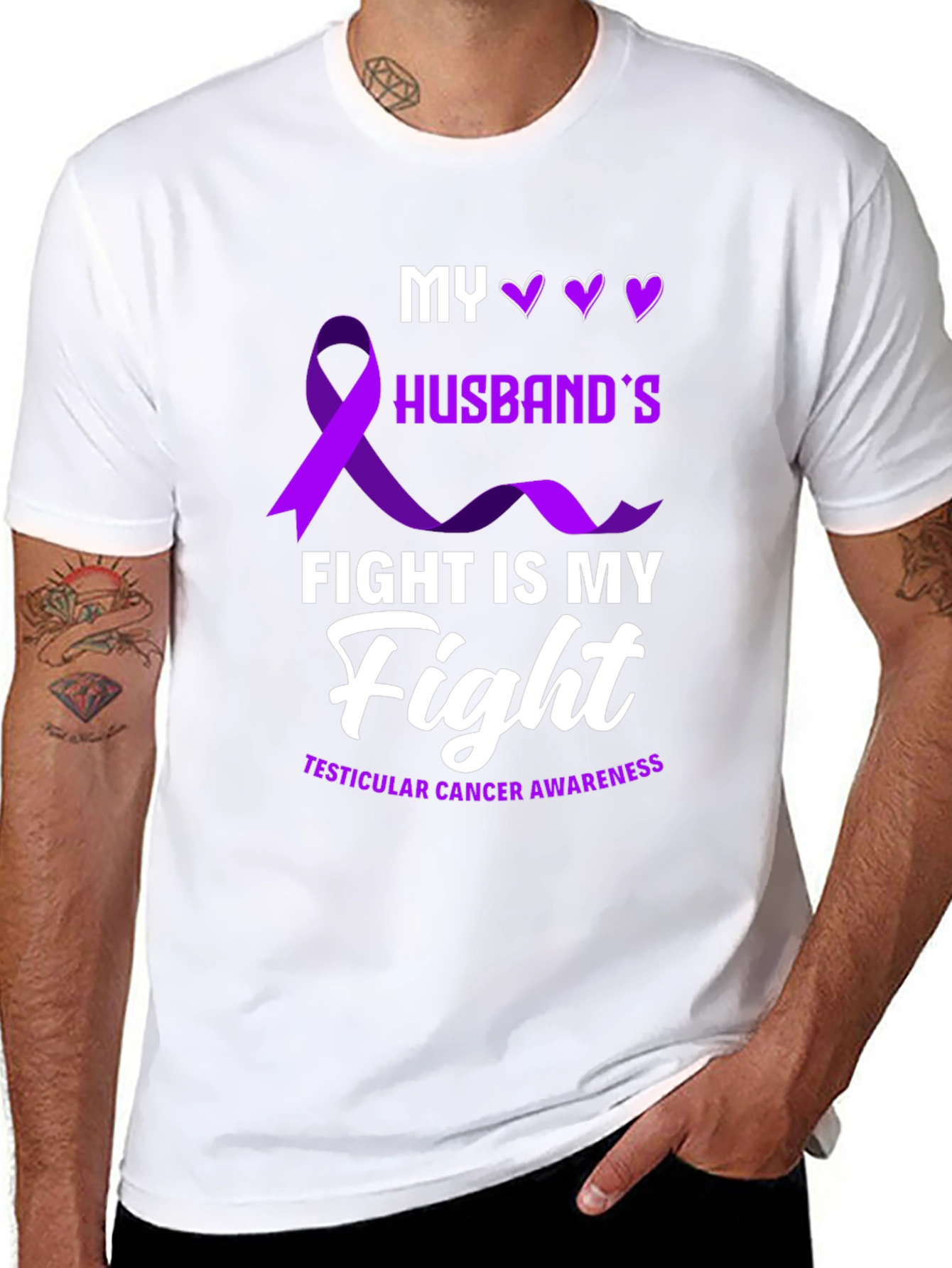 Husbands Fight is My Fight T-Shirt