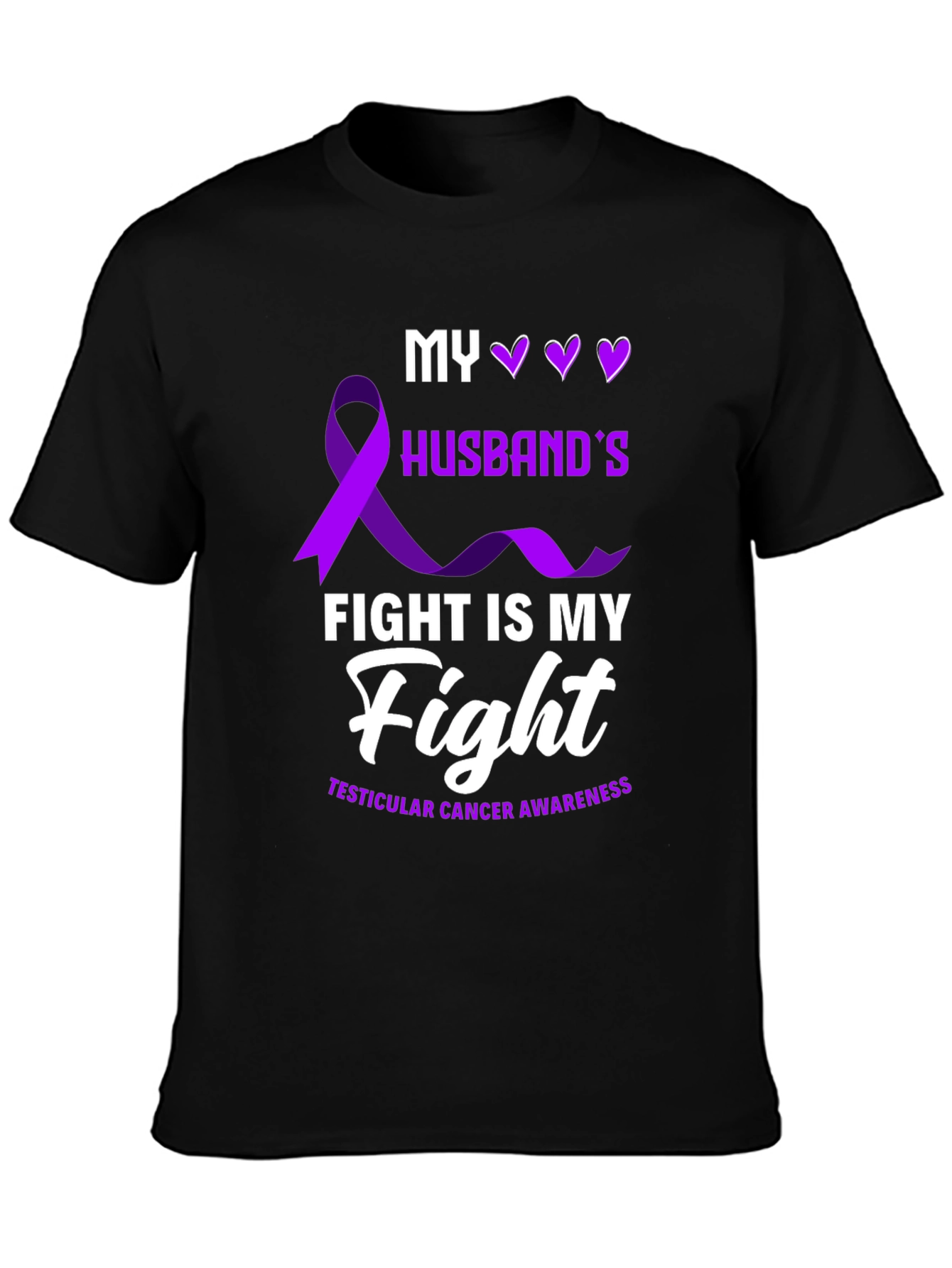 Husbands Fight is My Fight T-Shirt