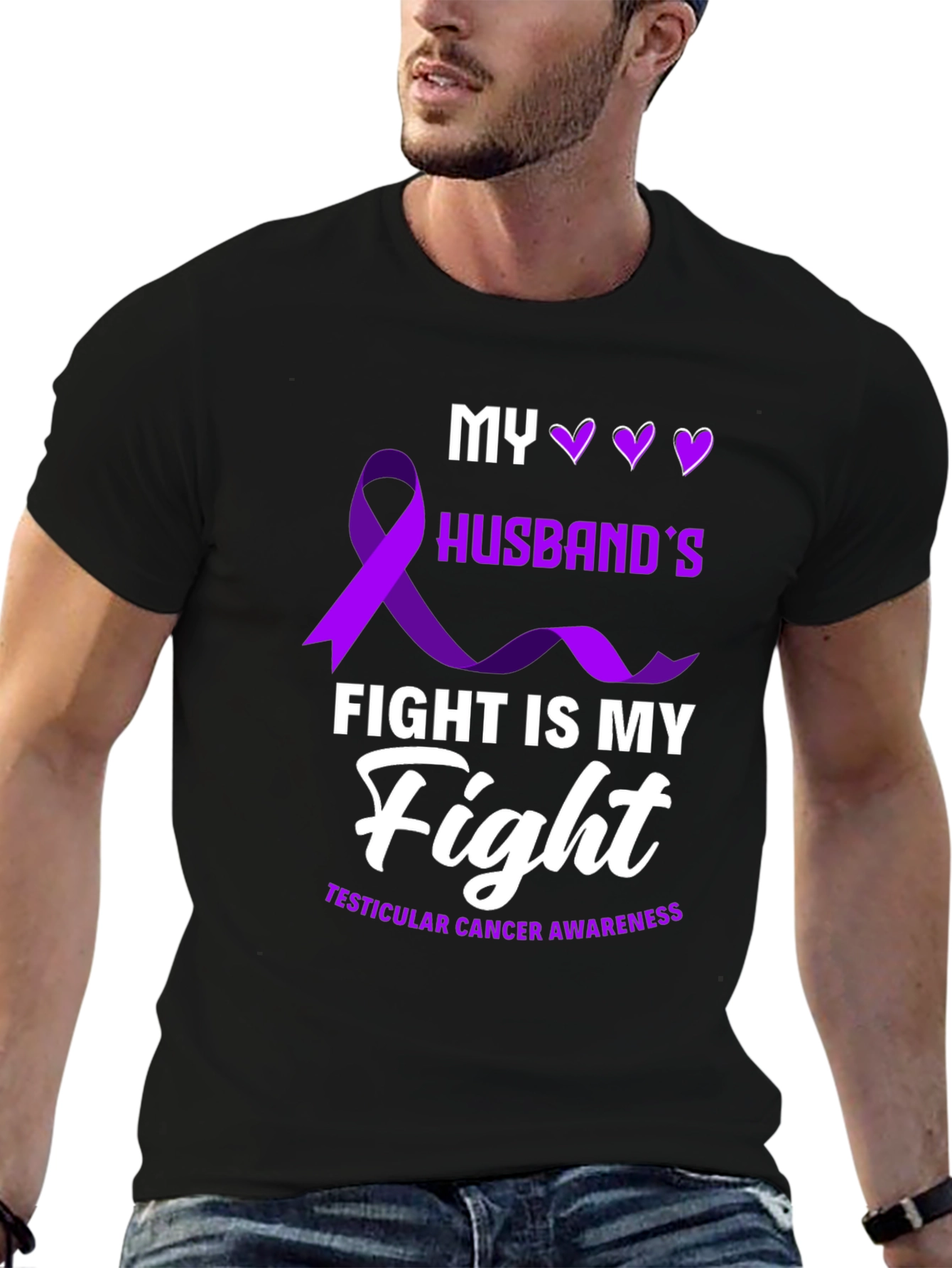 Husbands Fight is My Fight T-Shirt