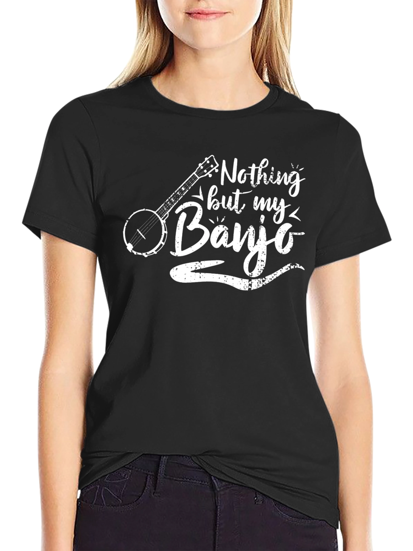 Nothing But My Banjo T-Shirt - Musician Gift