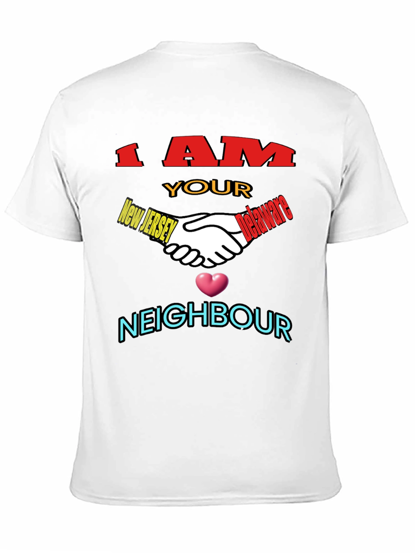 New Jersey Delaware Neighbor T-Shirt