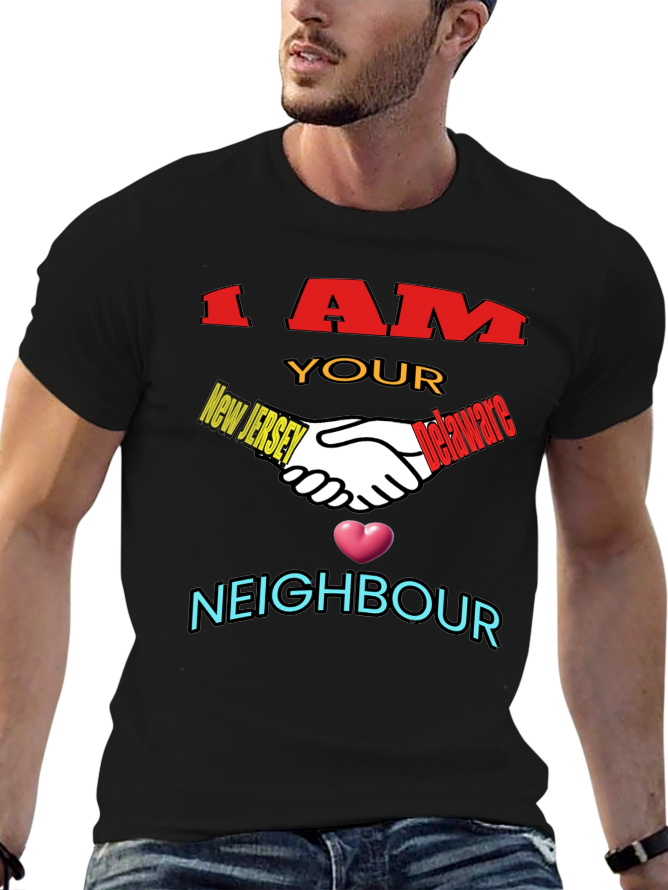New Jersey Delaware Neighbor T-Shirt