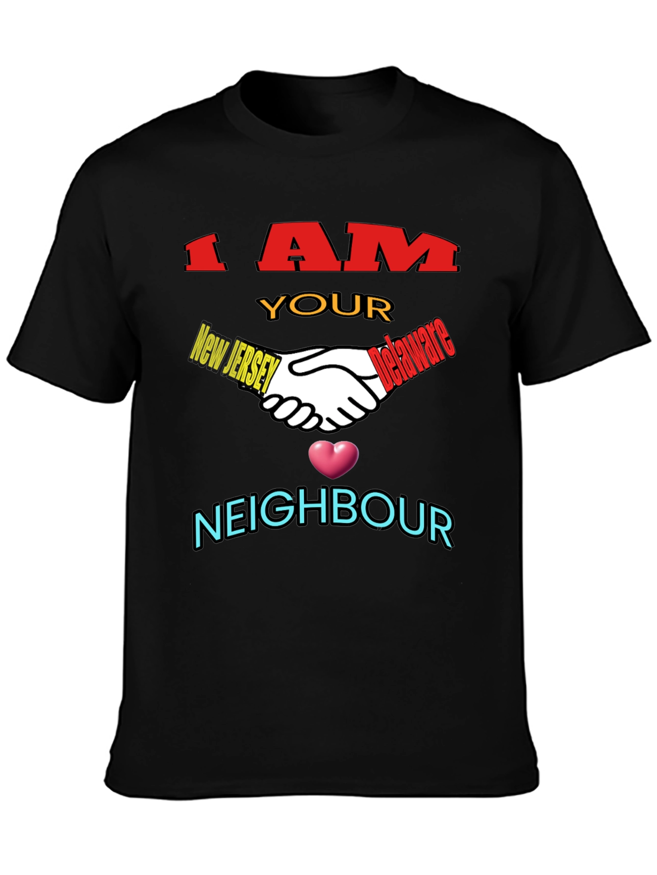 New Jersey Delaware Neighbor T-Shirt
