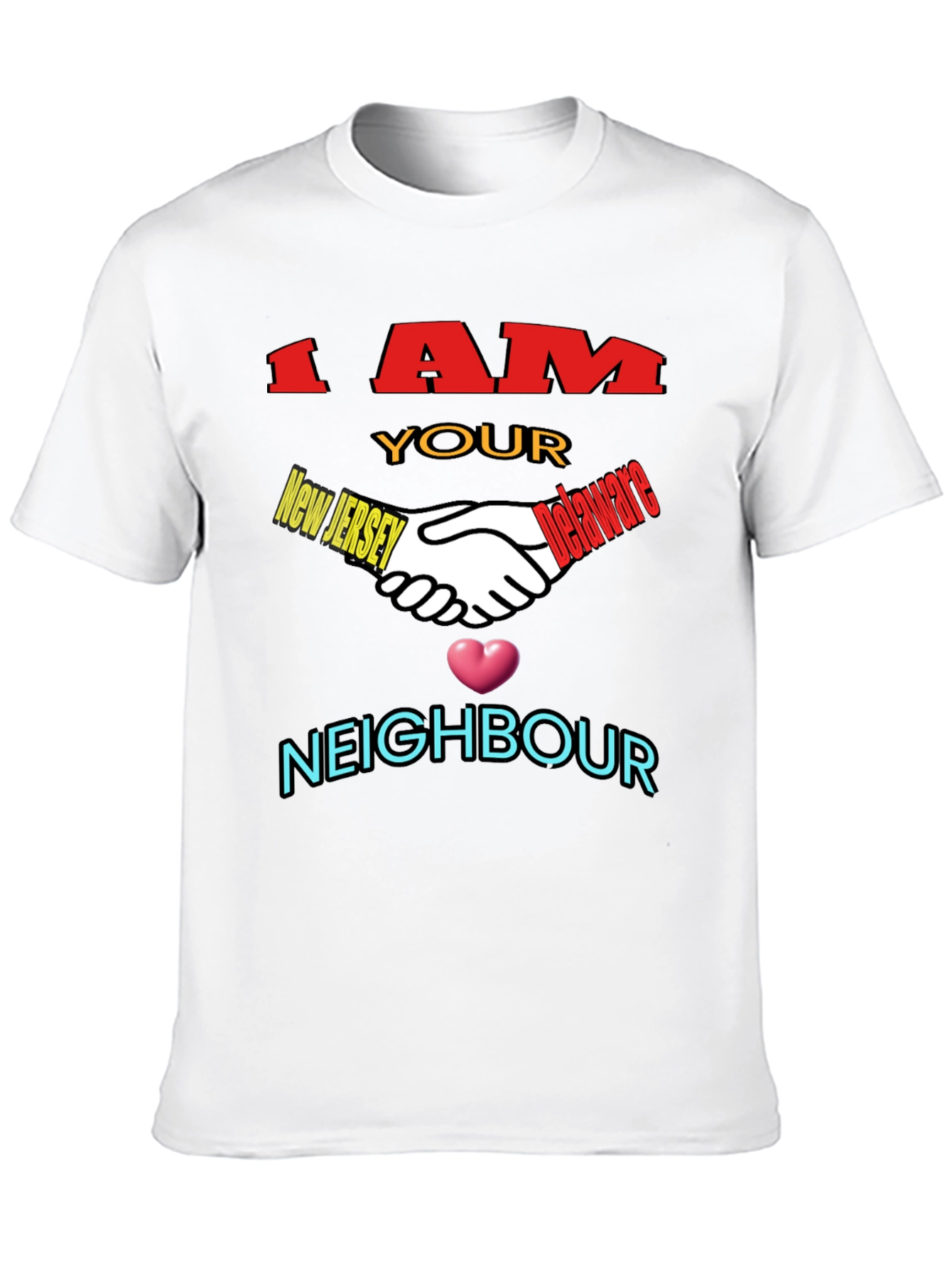 New Jersey Delaware Neighbor T-Shirt