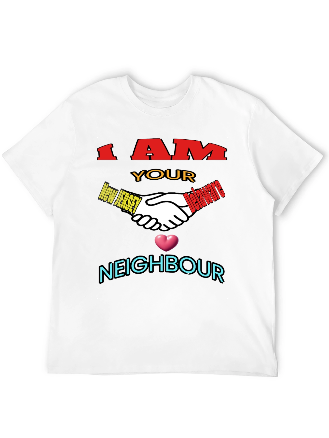 New Jersey Delaware Neighbor T-Shirt
