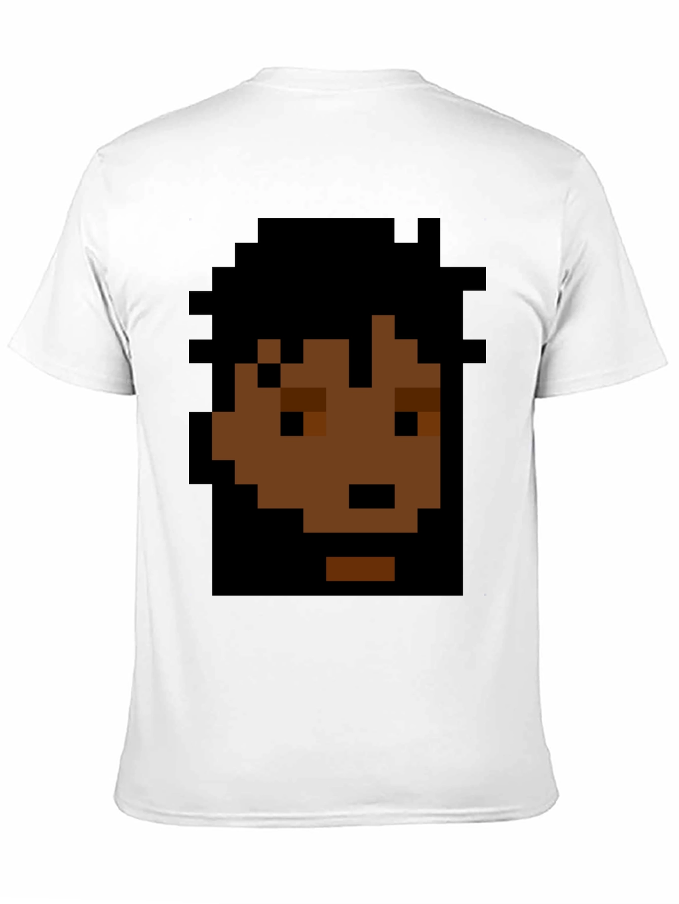 Pixel Art Graphic Black T-Shirt