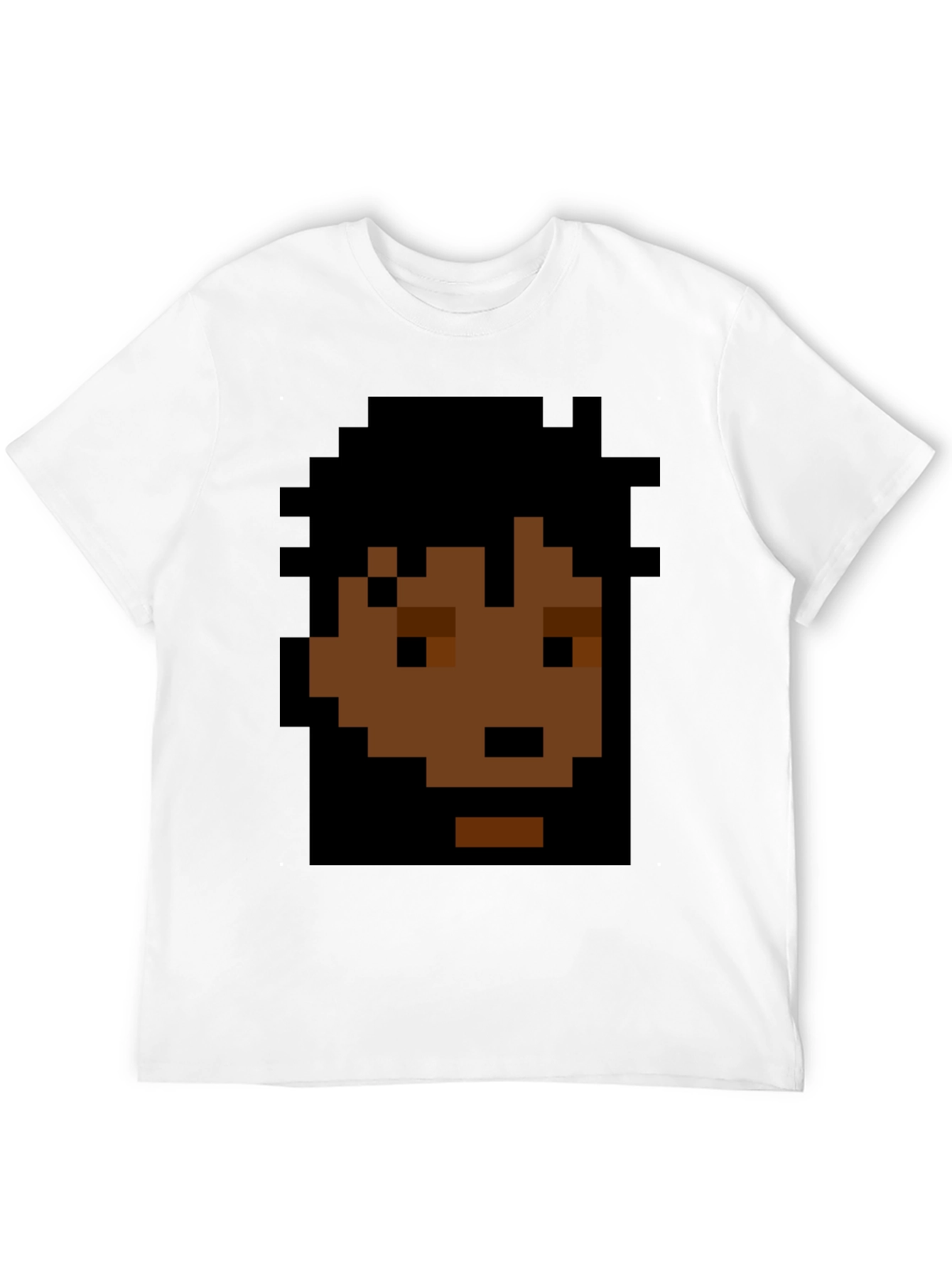 Pixel Art Graphic Black T-Shirt