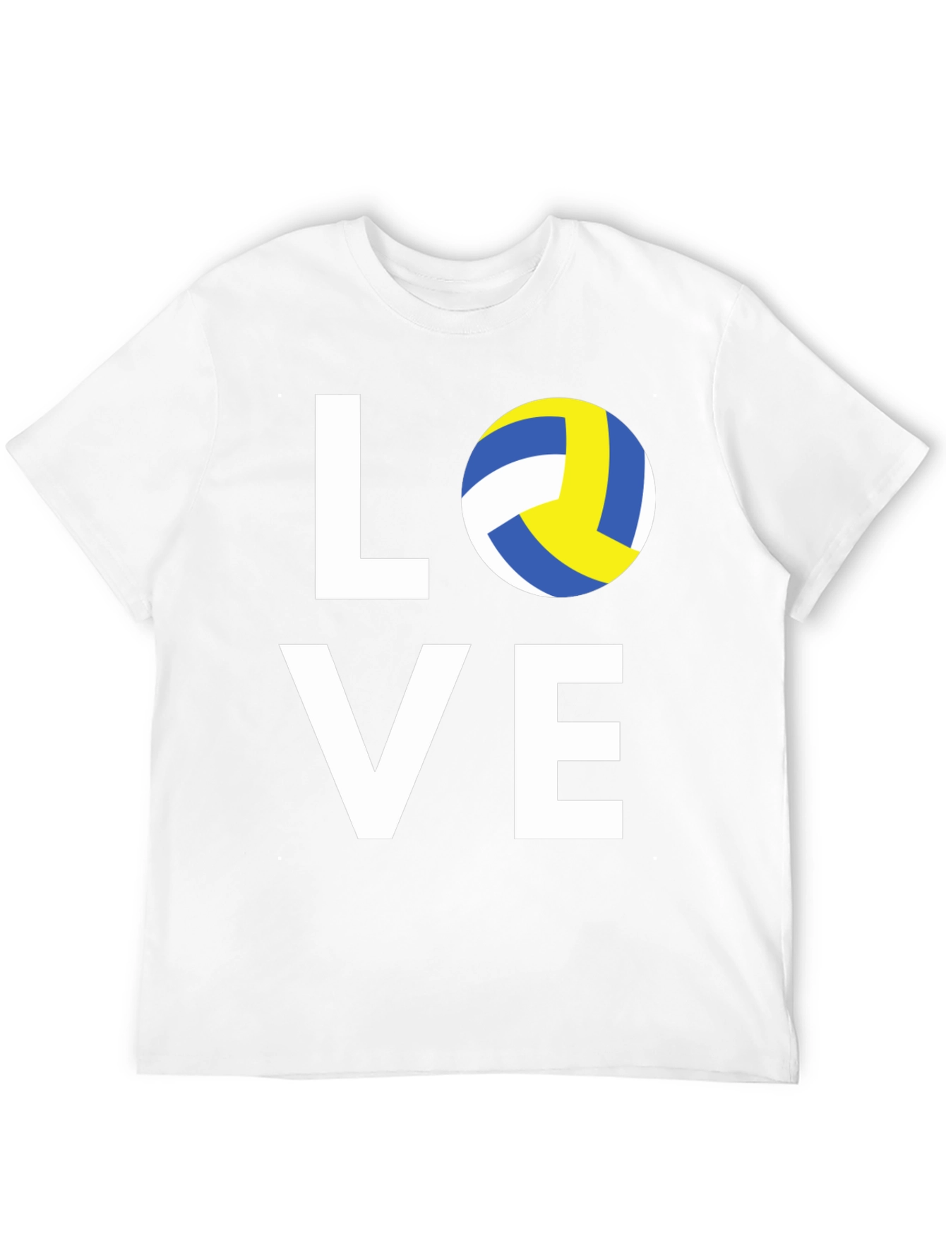 Love Volleyball Graphic Tee - Black