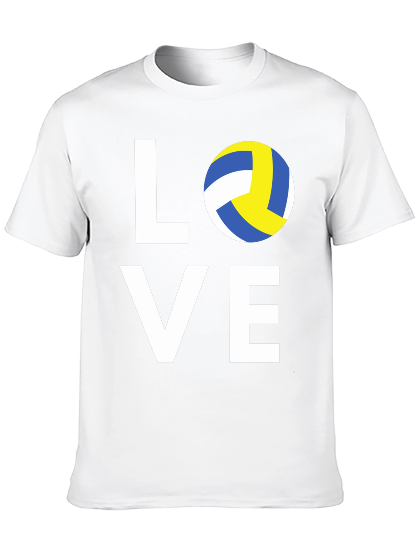 Love Volleyball Graphic Tee - Black