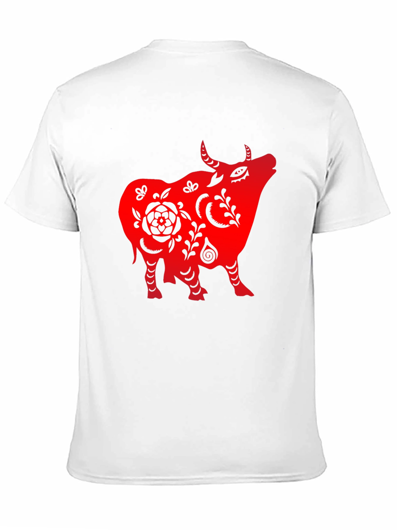 Red Ox Graphic Black T-Shirt