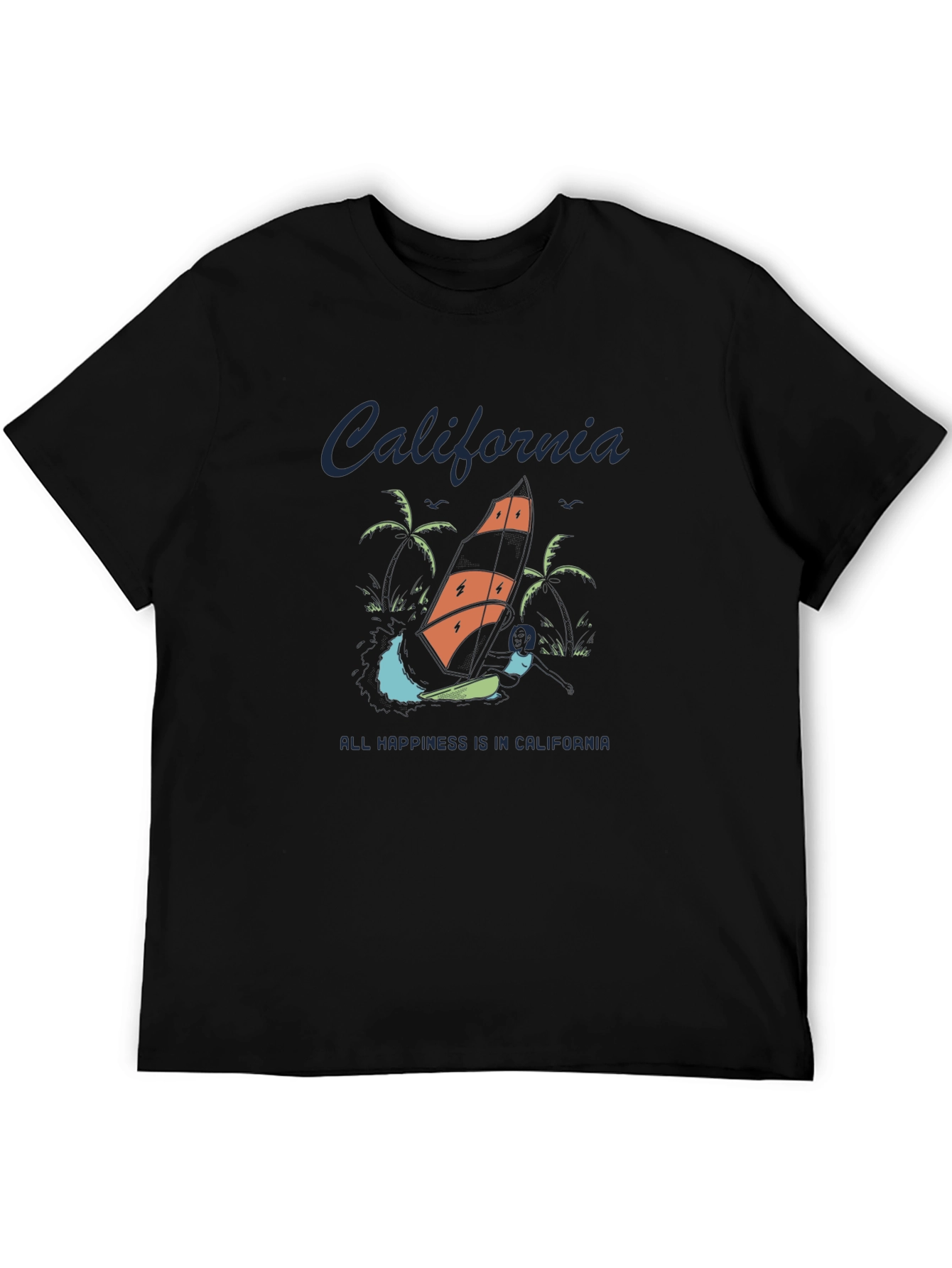 California Graphic Tee: Beach Vibes T-Shirt