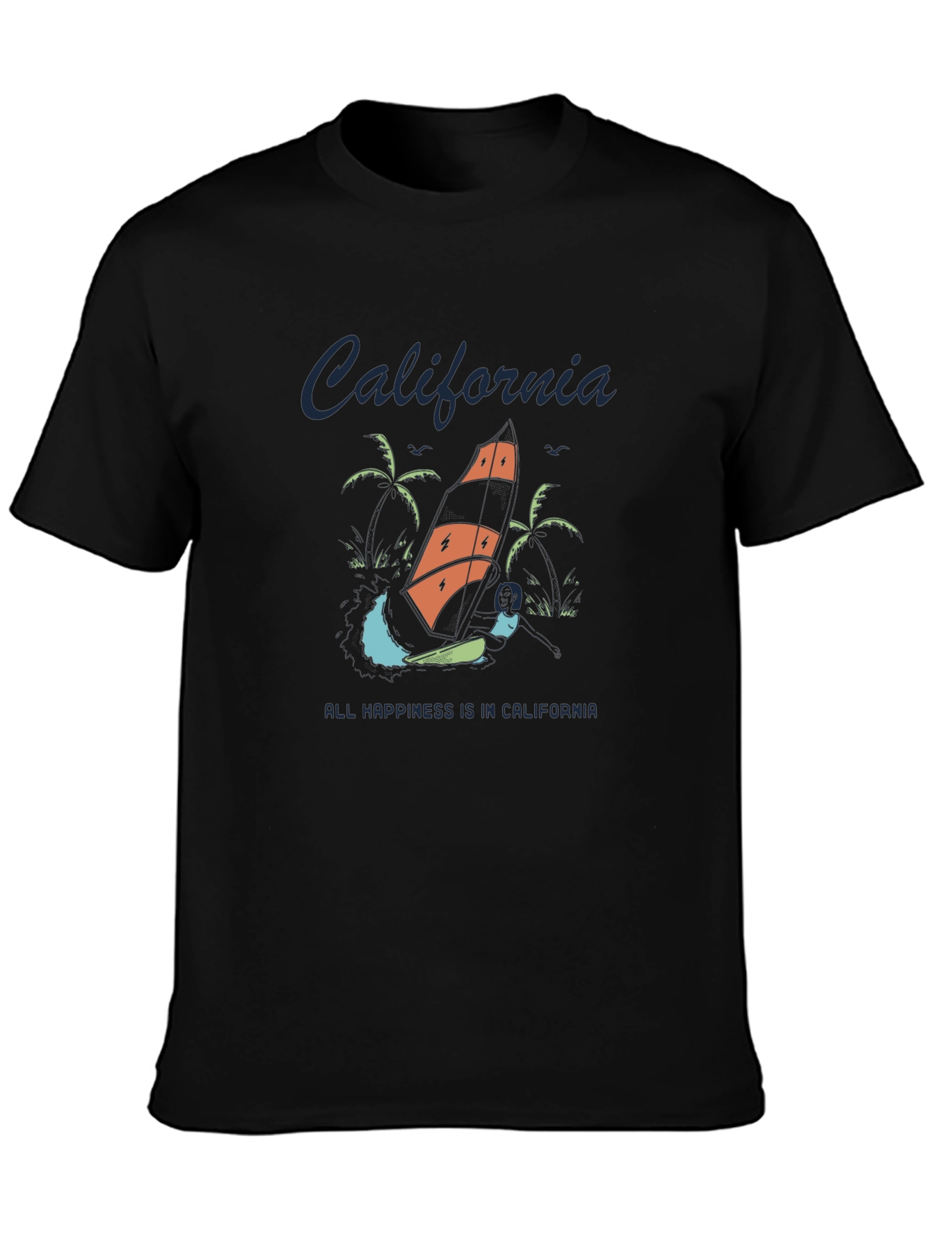 California Graphic Tee: Beach Vibes T-Shirt