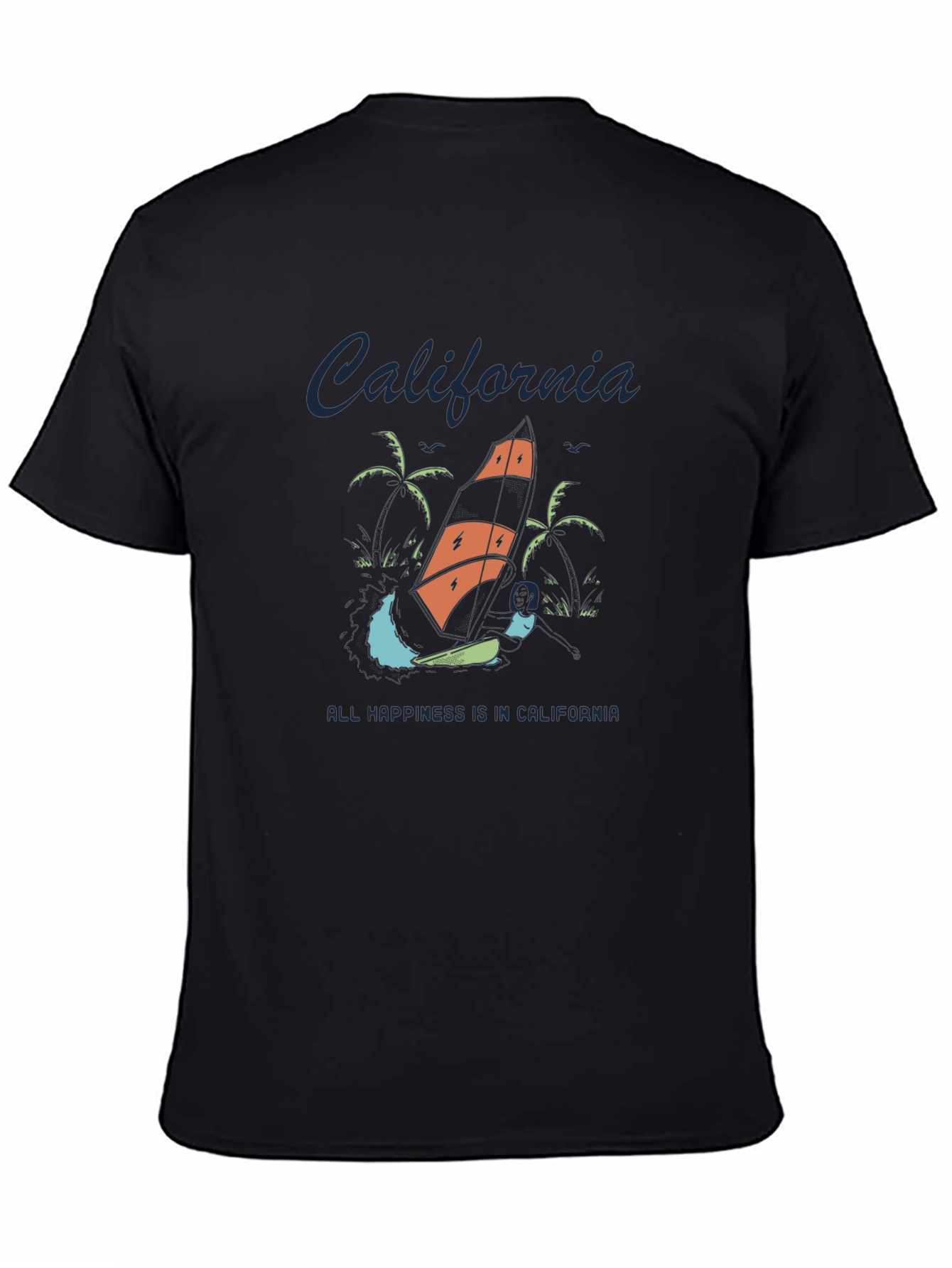 California Graphic Tee: Beach Vibes T-Shirt