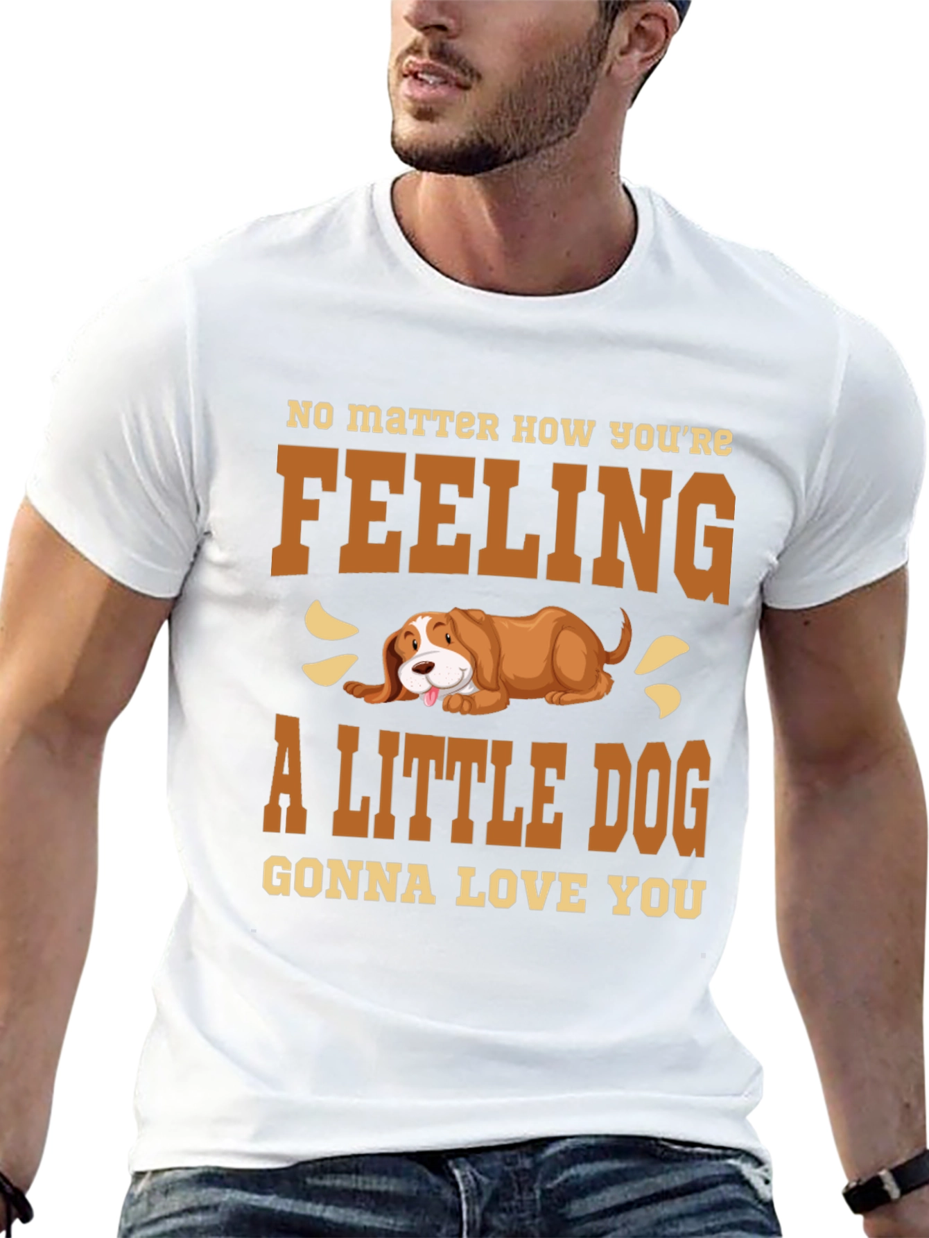 A Little Dog Gonna Love You Graphic Tee