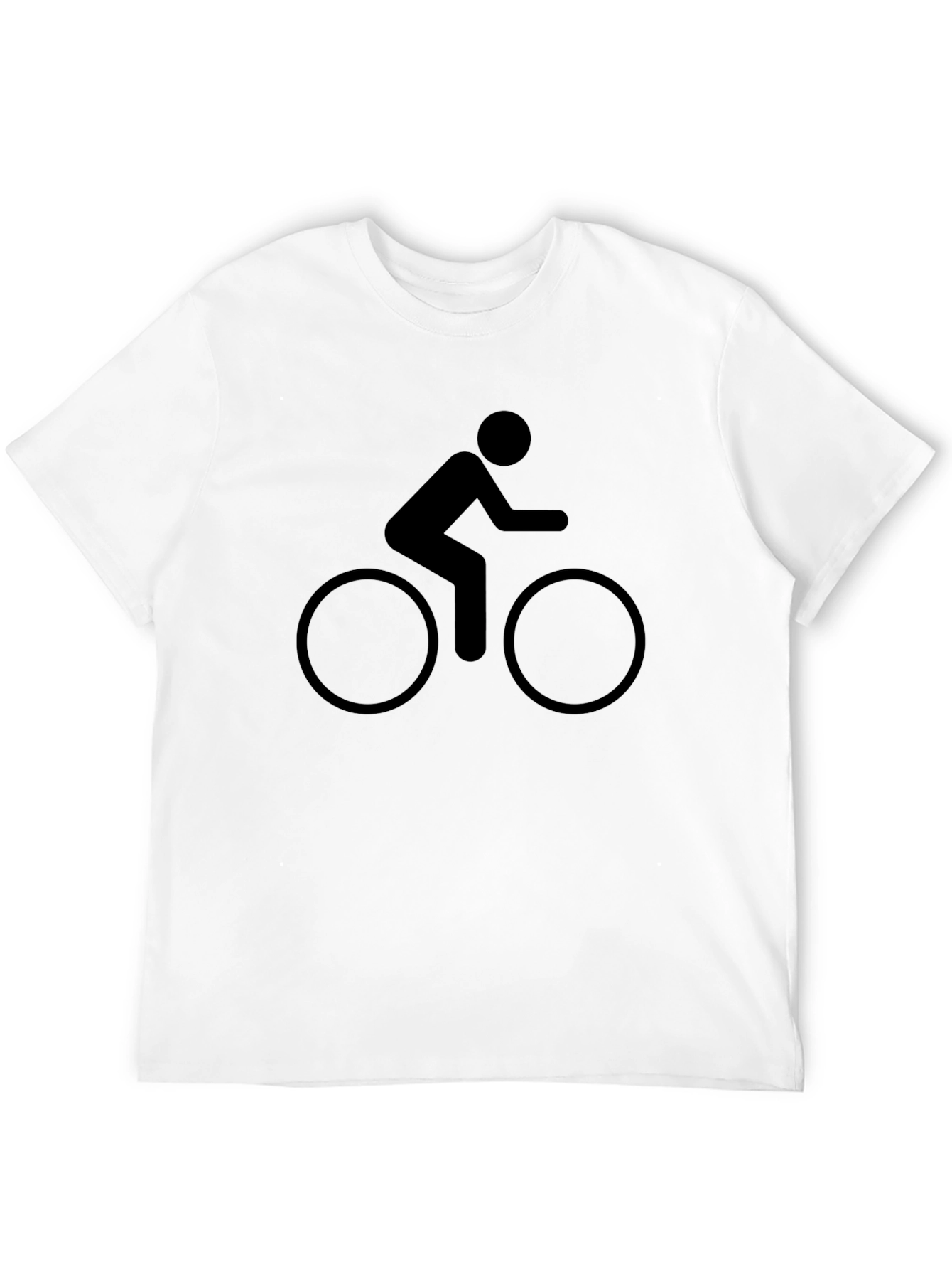 Cyclist Graphic Tee - Casual Ride Style