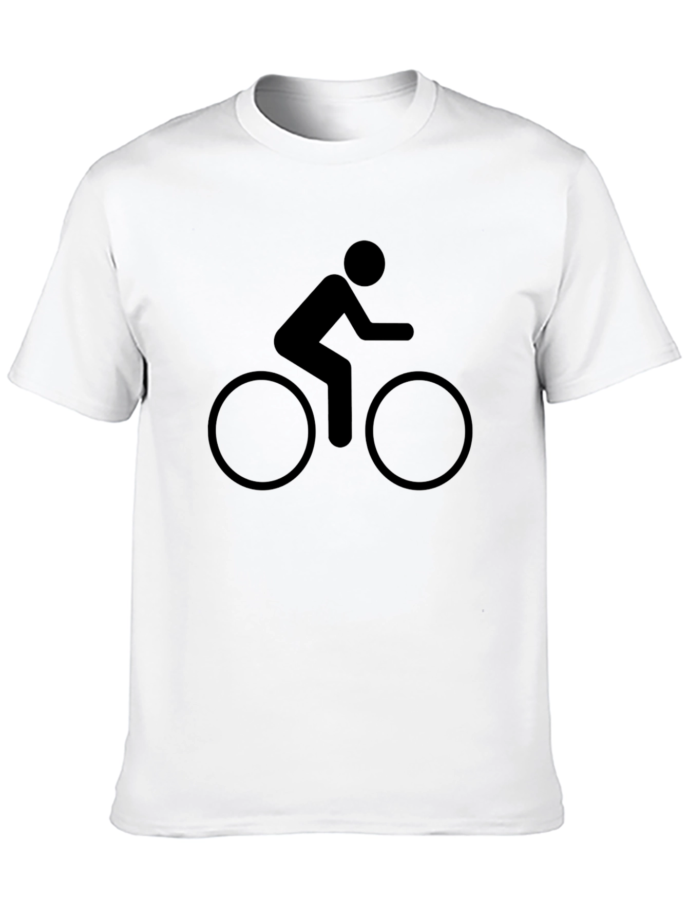 Cyclist Graphic Tee - Casual Ride Style