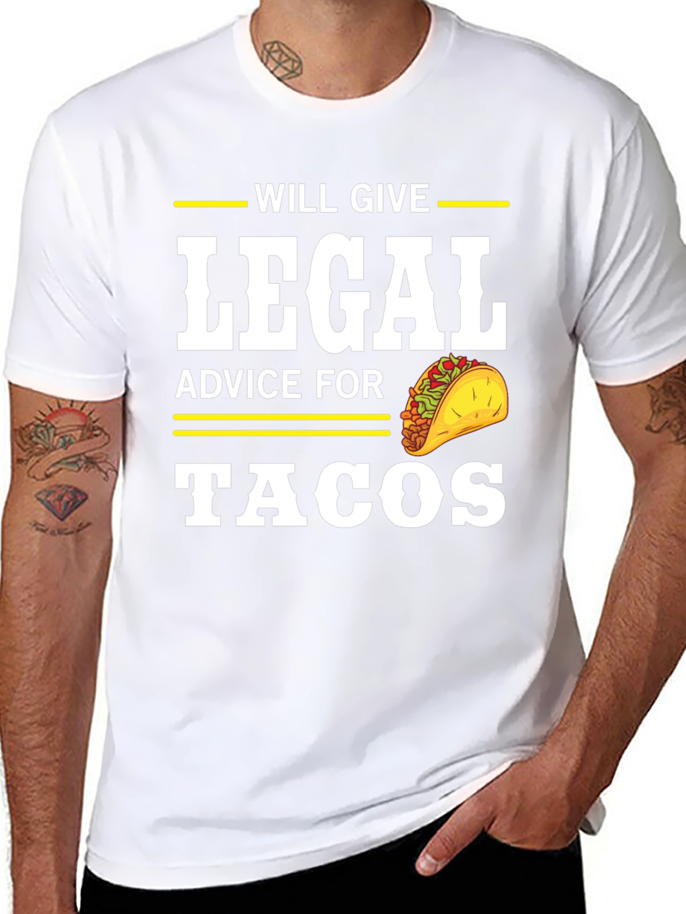 Will Give Legal Advice for Tacos T-Shirt