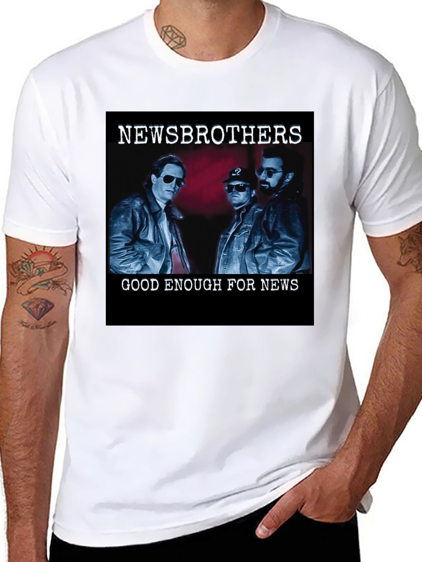 Newsbrothers T-Shirt - Good Enough for News