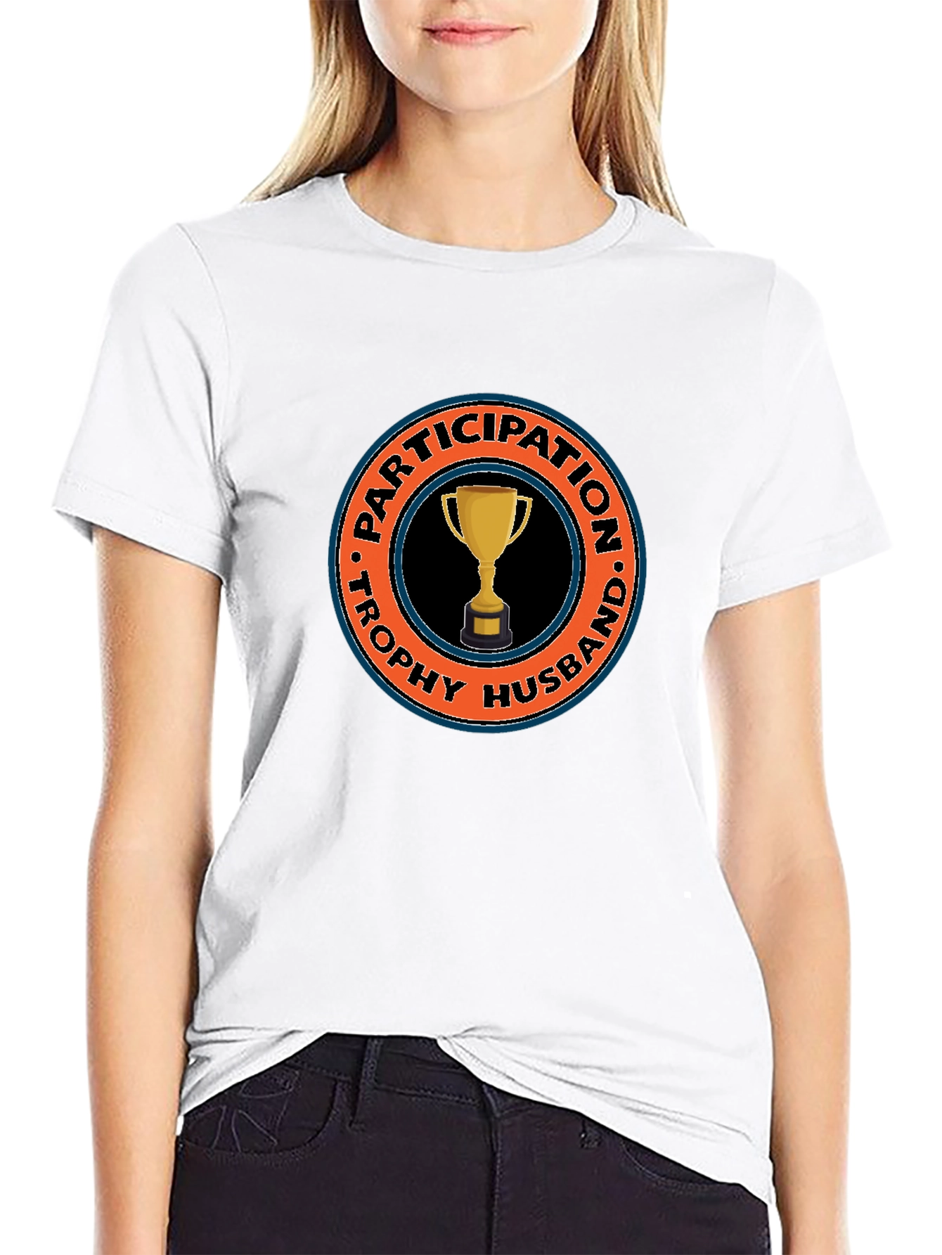 Trophy Husband Graphic T-Shirt - Novelty Humor Tee
