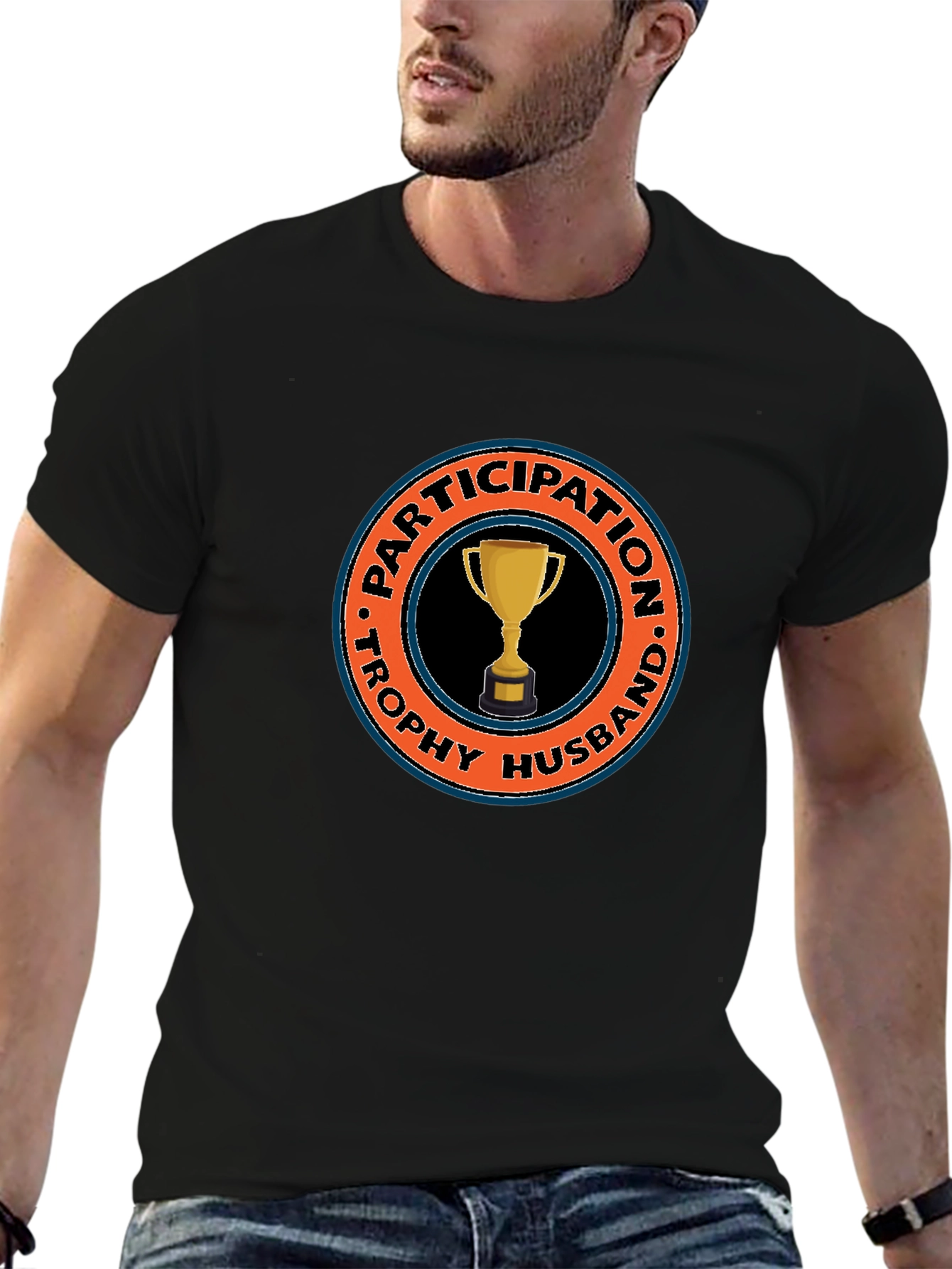Trophy Husband Graphic T-Shirt - Novelty Humor Tee
