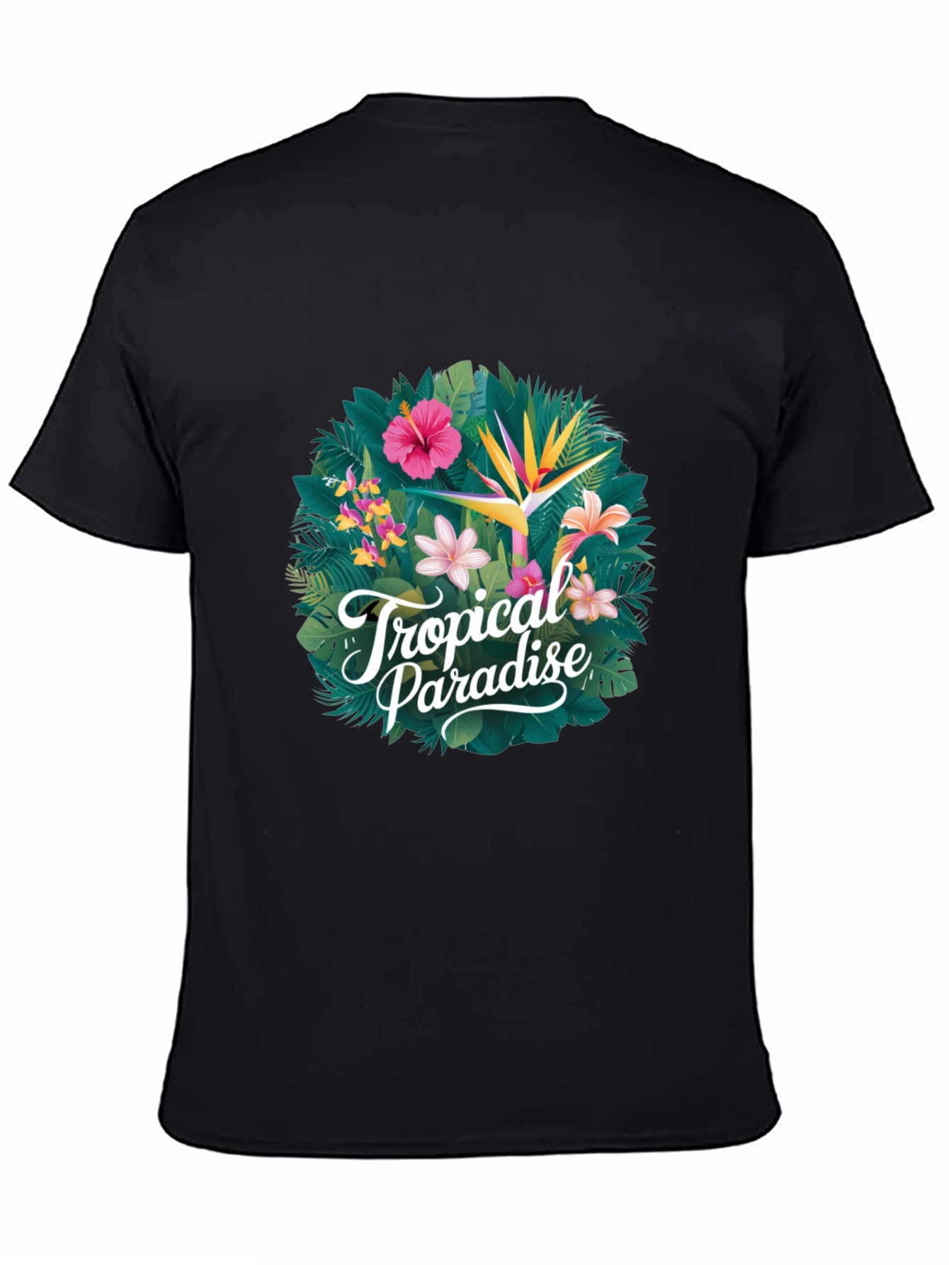 Tropical Paradise Graphic T-Shirt