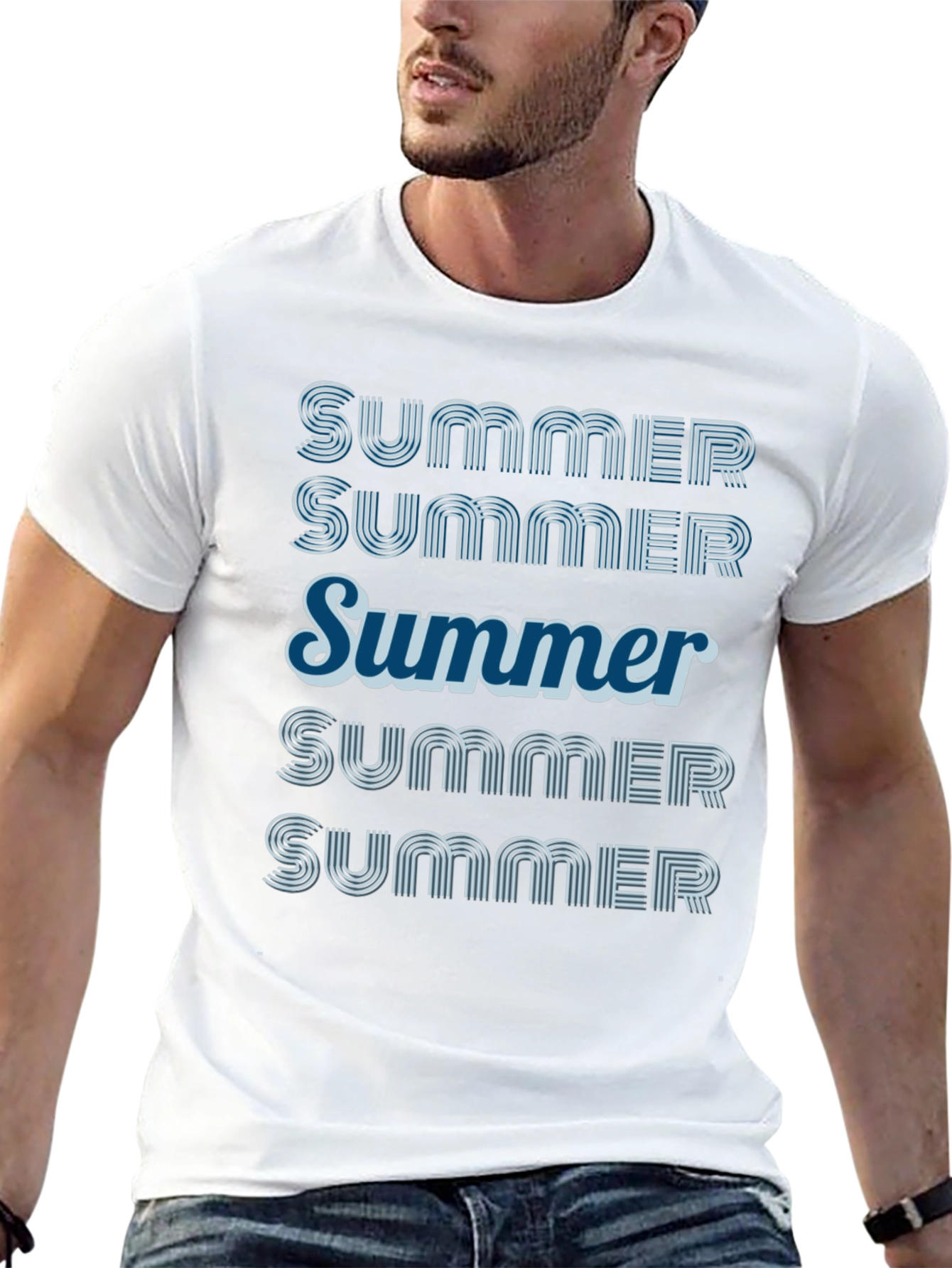 Retro Summer T-Shirt - Cool Summer Vibes