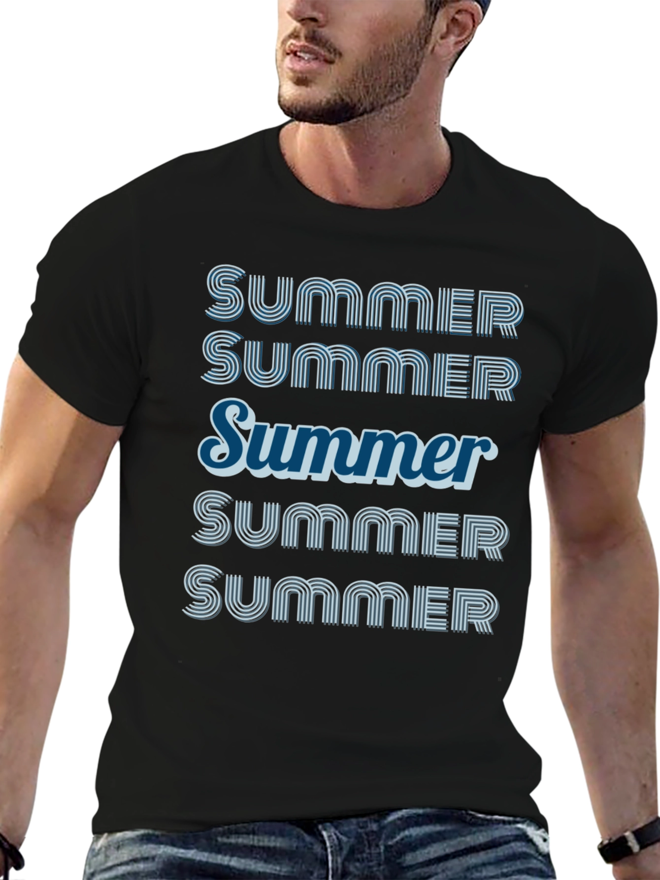 Retro Summer T-Shirt - Cool Summer Vibes