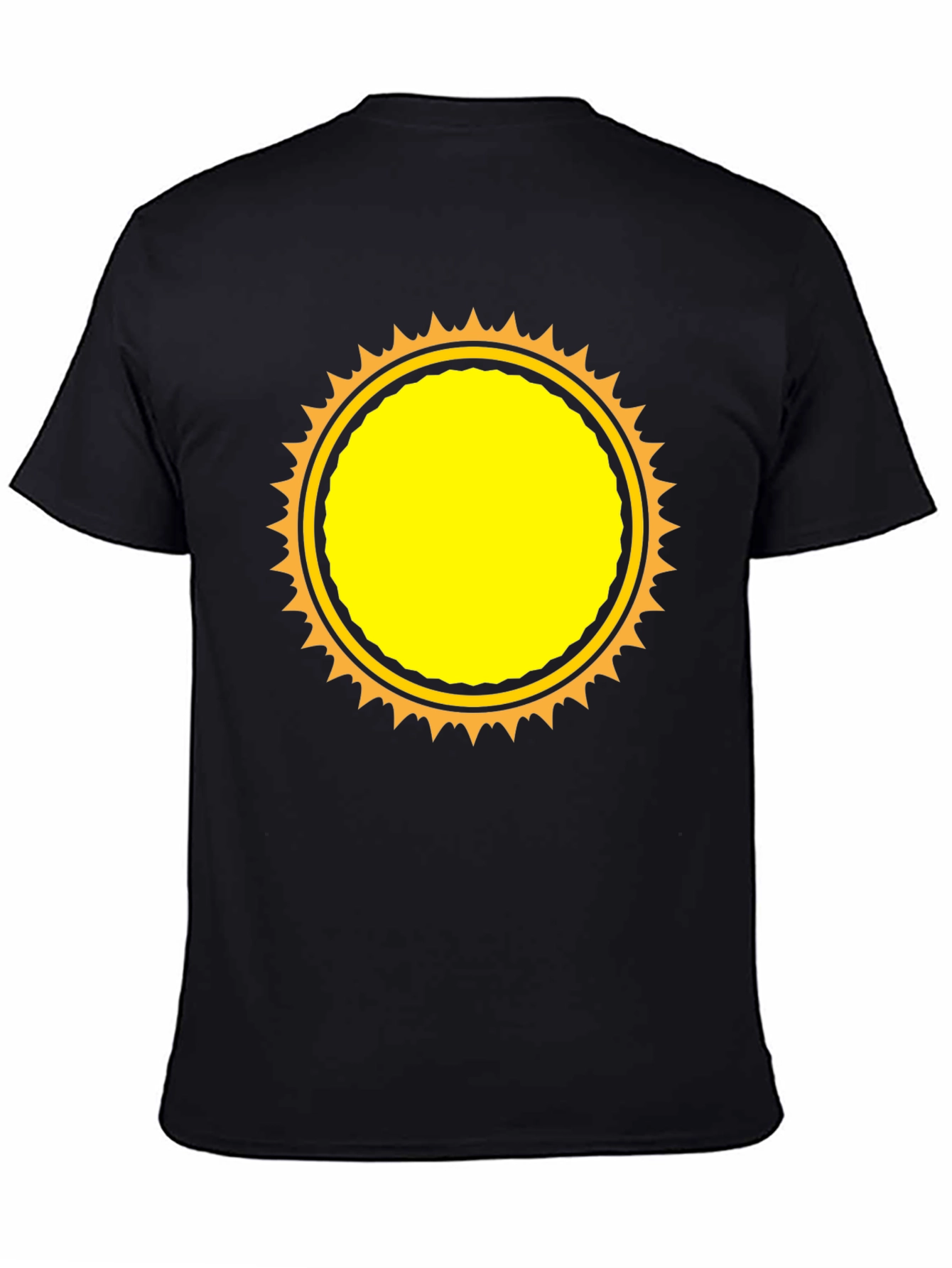 Sunburst Graphic T-Shirt - Casual Style