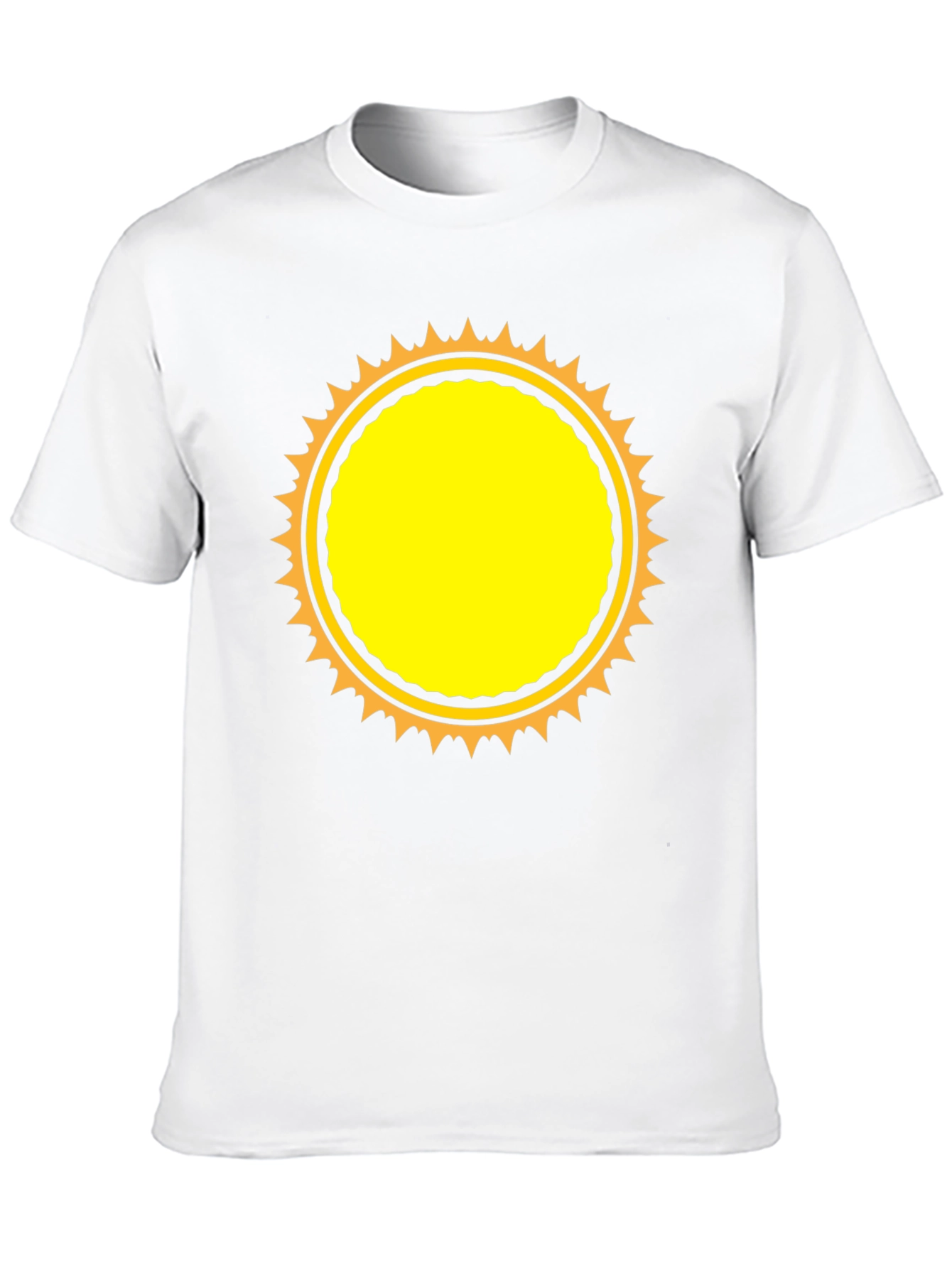 Sunburst Graphic T-Shirt - Casual Style