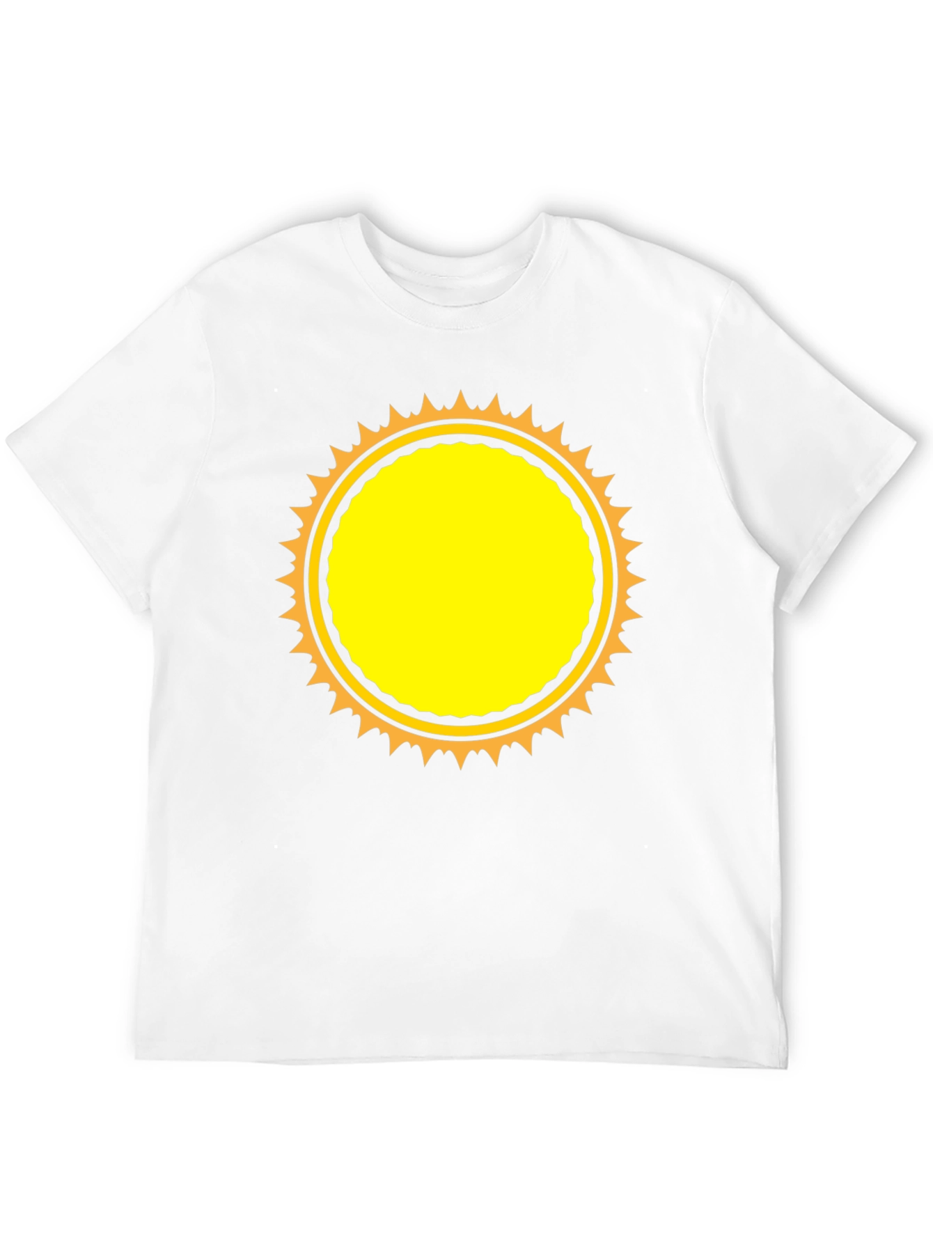 Sunburst Graphic T-Shirt - Casual Style