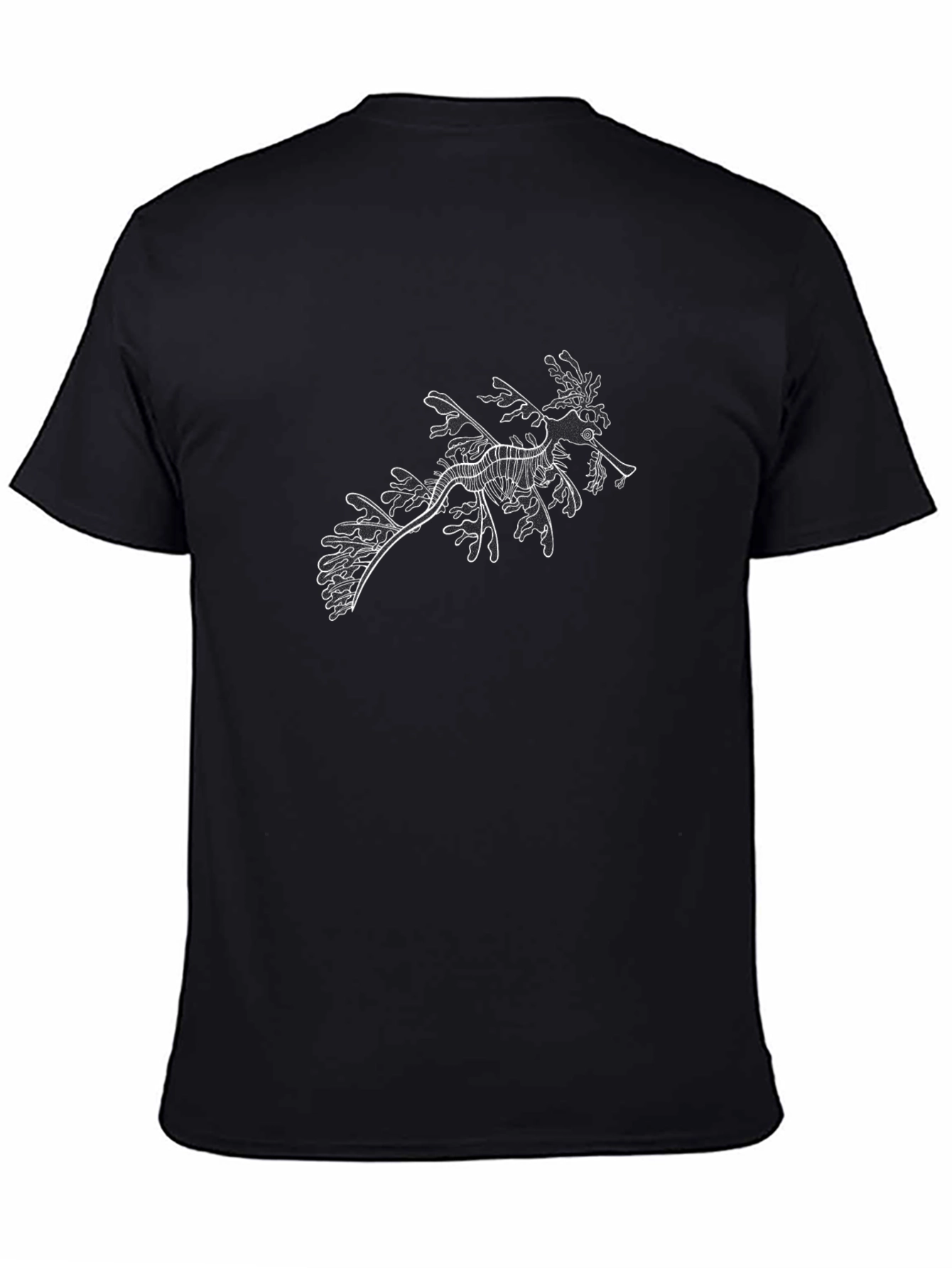 Leafy Seadragon Black T-Shirt