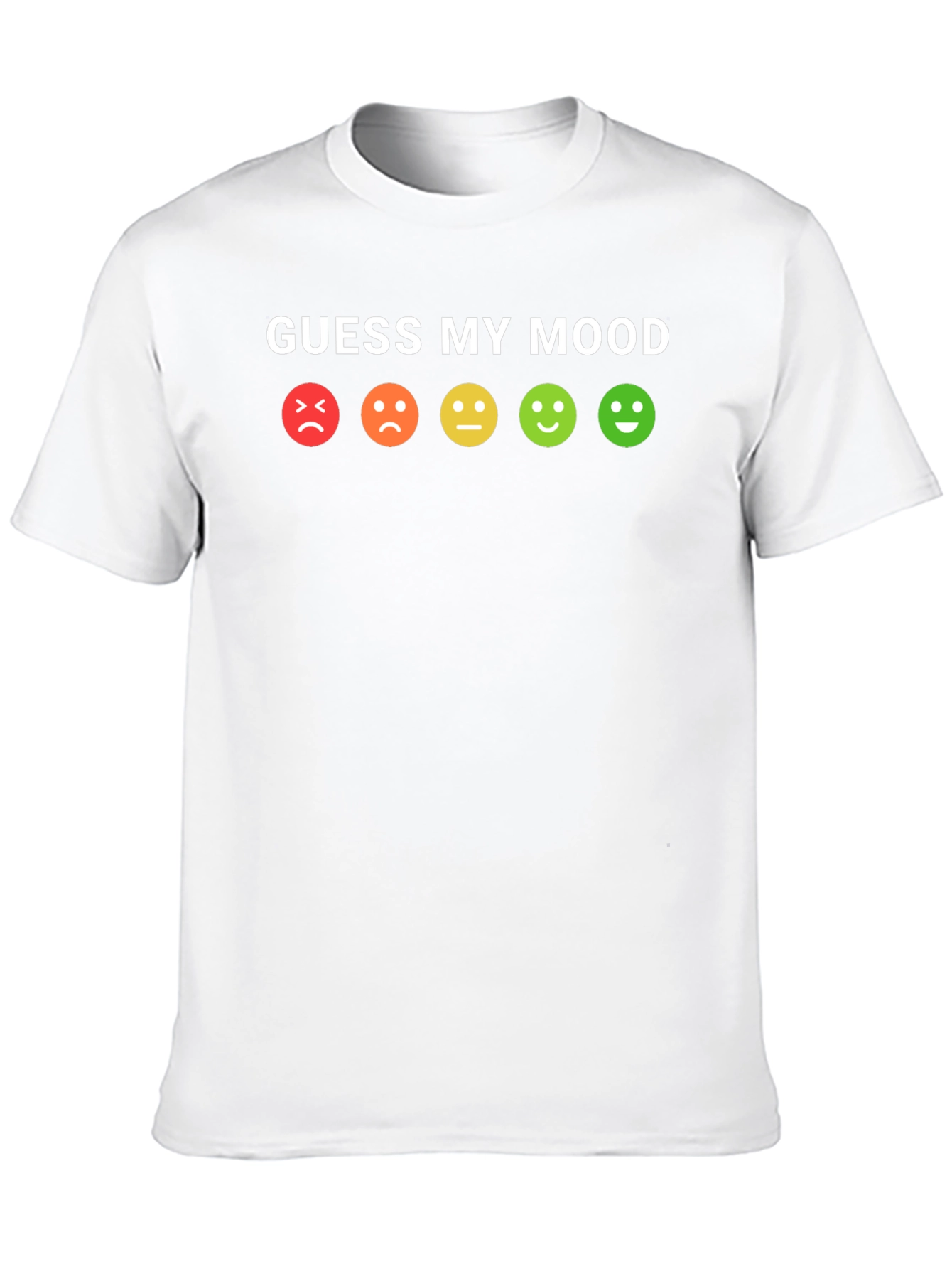 Guess My Mood T-Shirt - Fun Emoji Graphic Tee