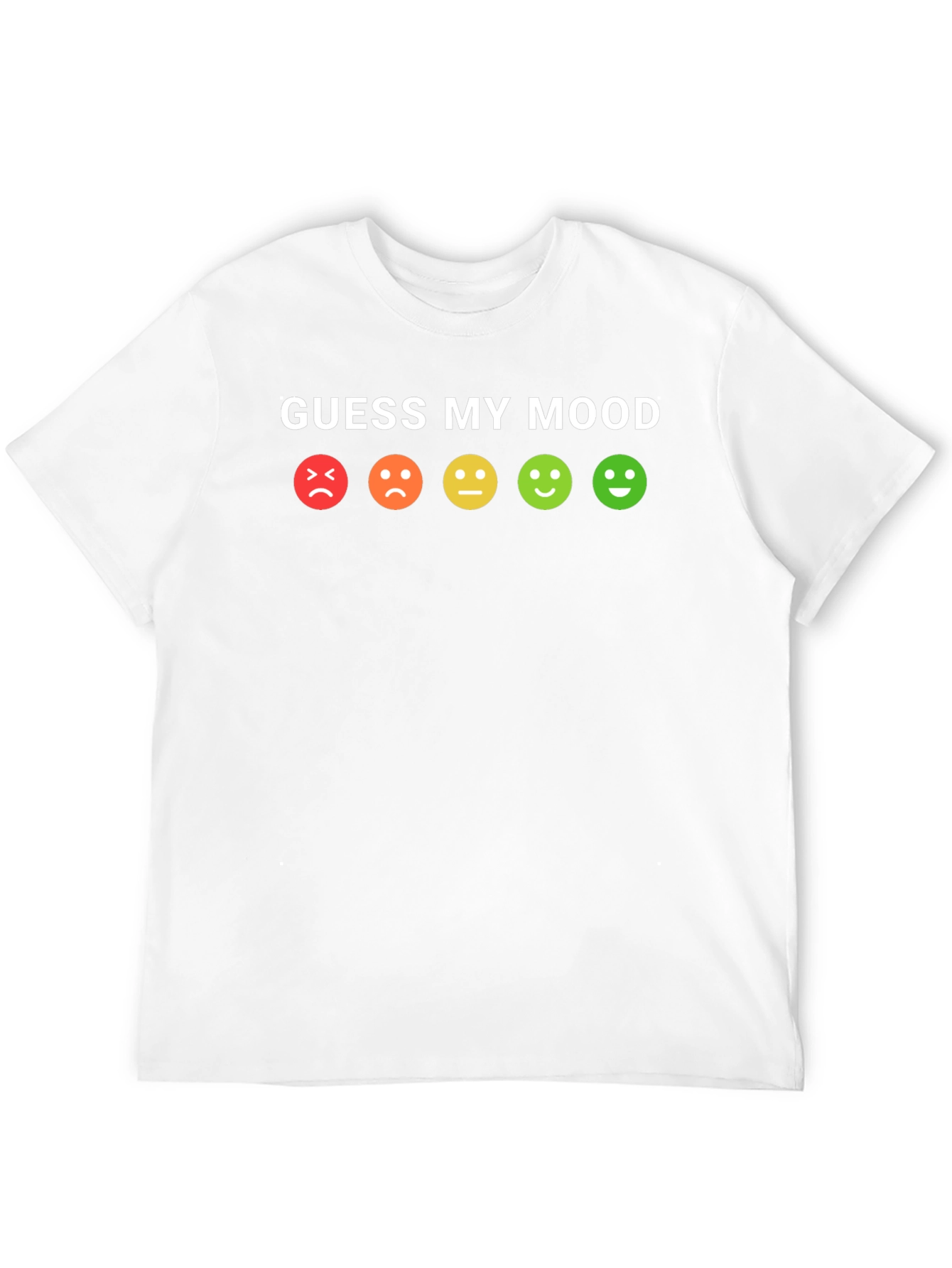 Guess My Mood T-Shirt - Fun Emoji Graphic Tee